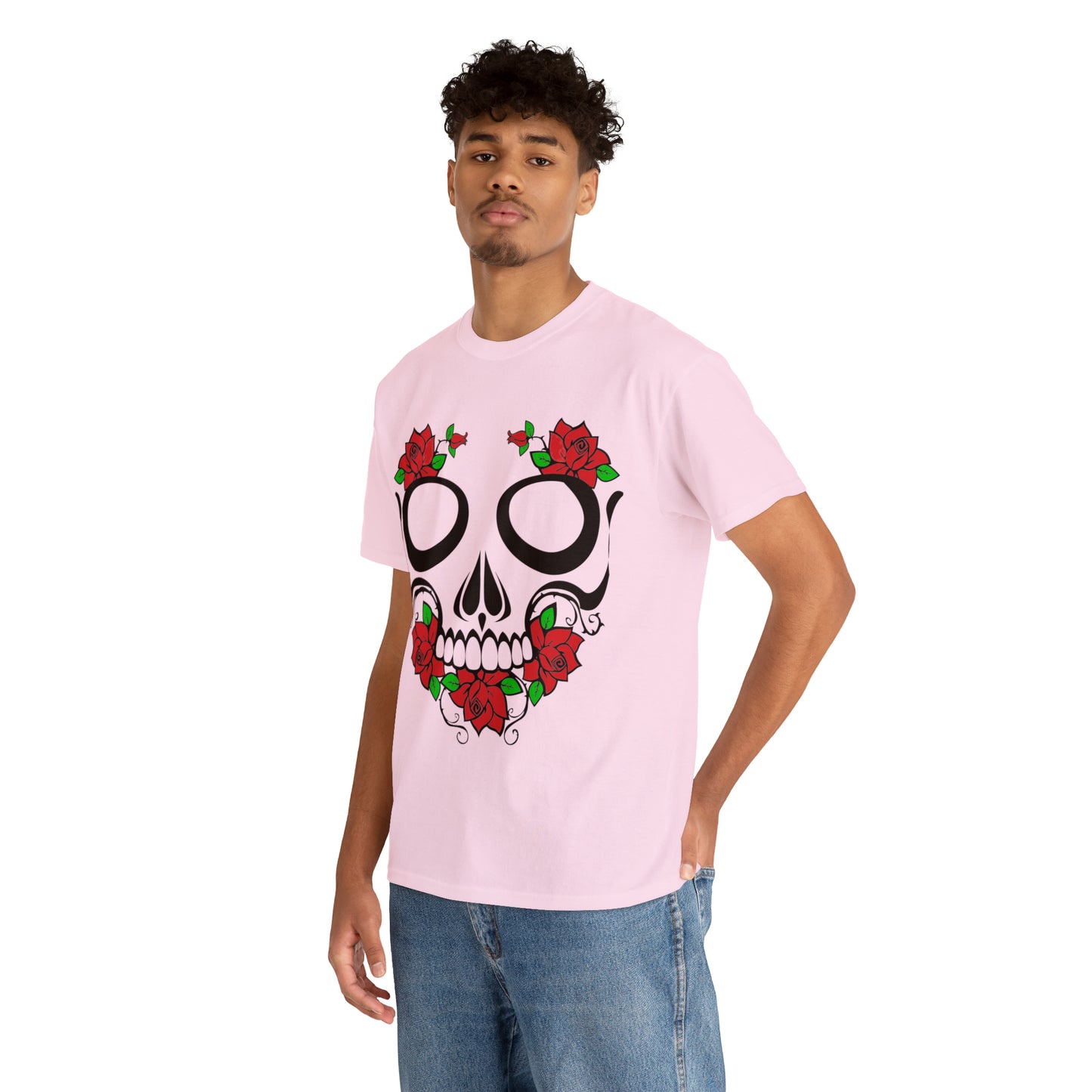 Halloween Day of the Dead 01 - Unisex Heavy Cotton Tee