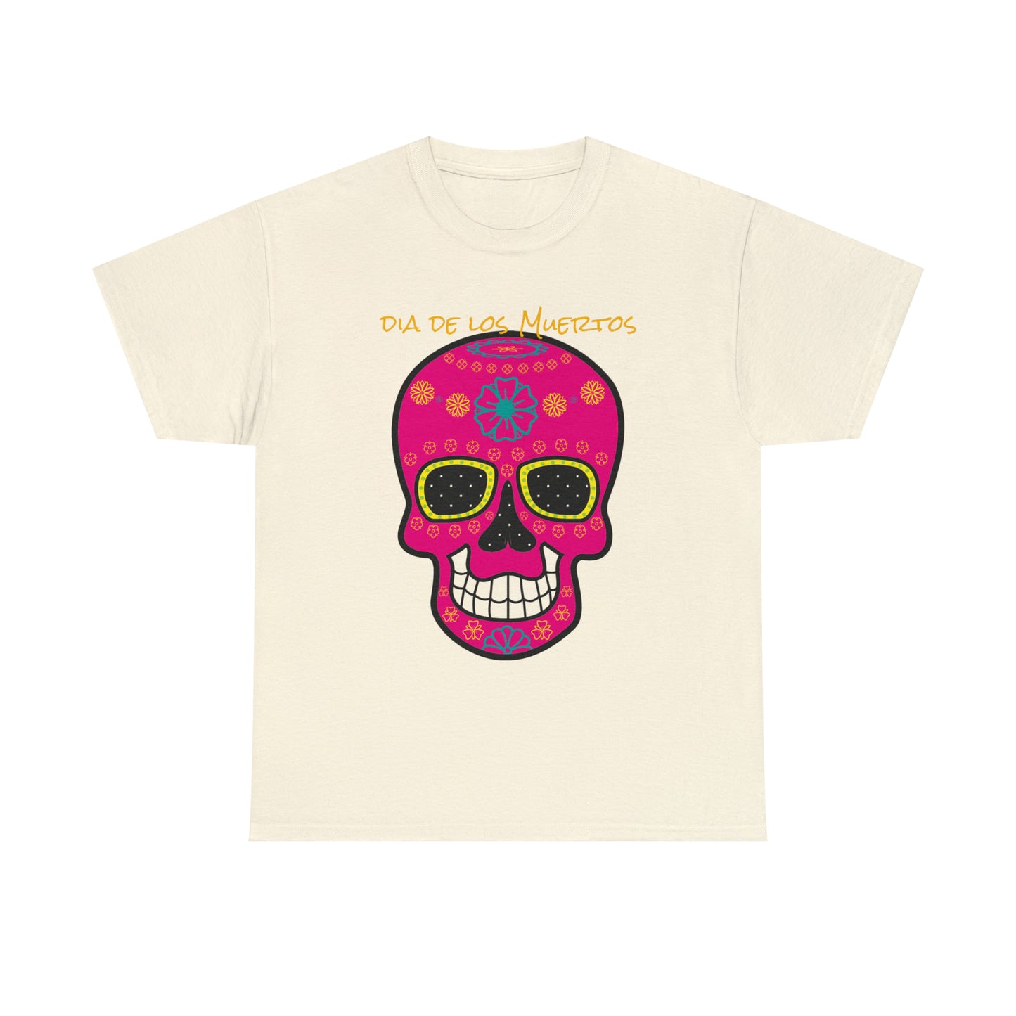 Halloween Day of the dead 0030 - Unisex Heavy Cotton Tee