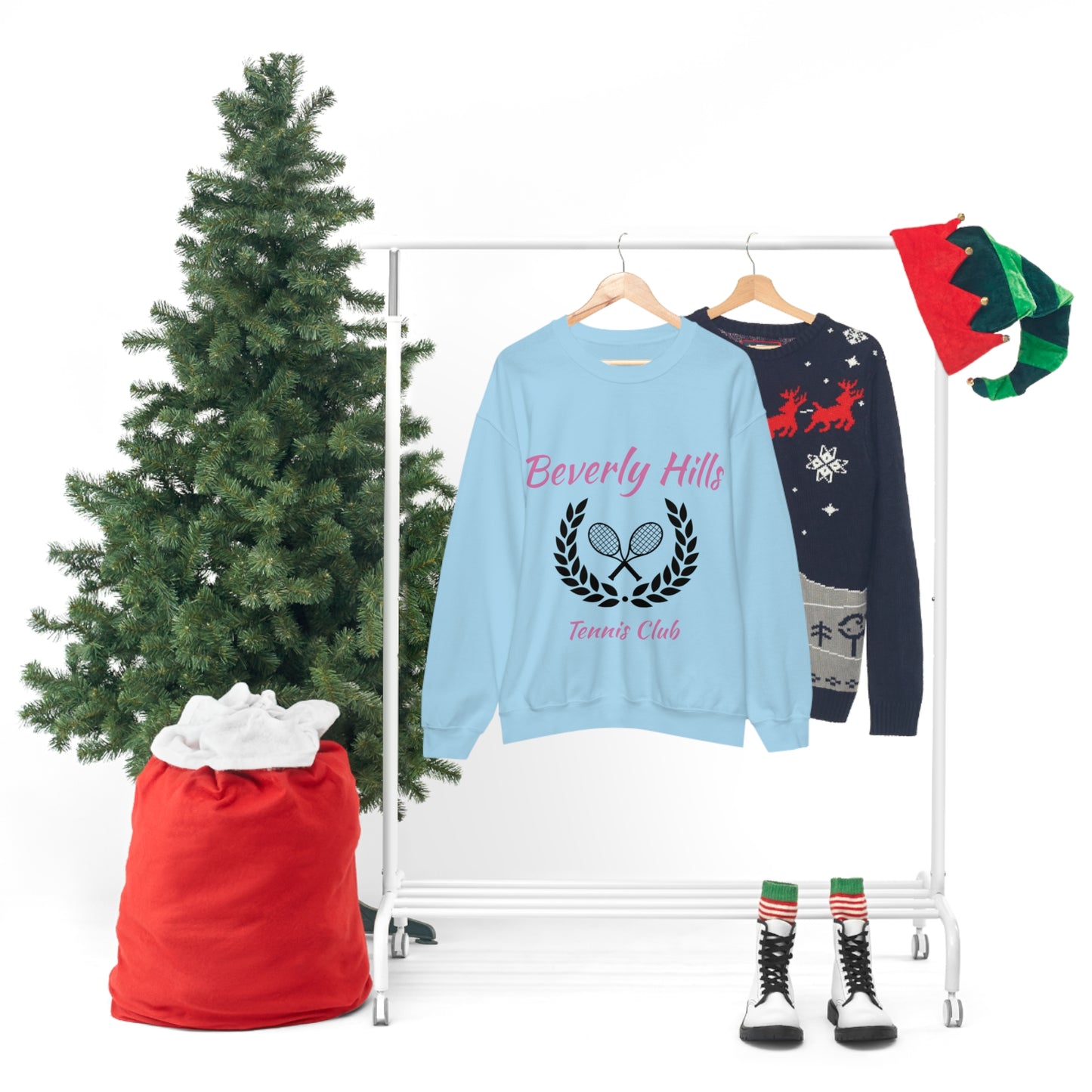 Beverly Hills Club 90210 - Heavy Crewneck Sweatshirt