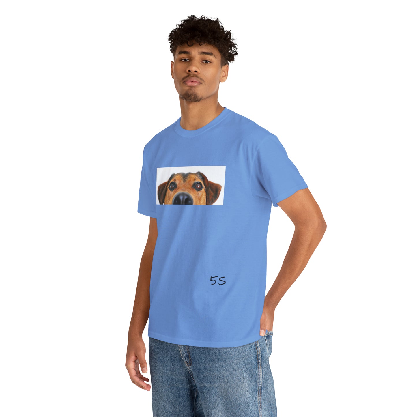 Dog Eyes Unisex Heavy Cotton Tee