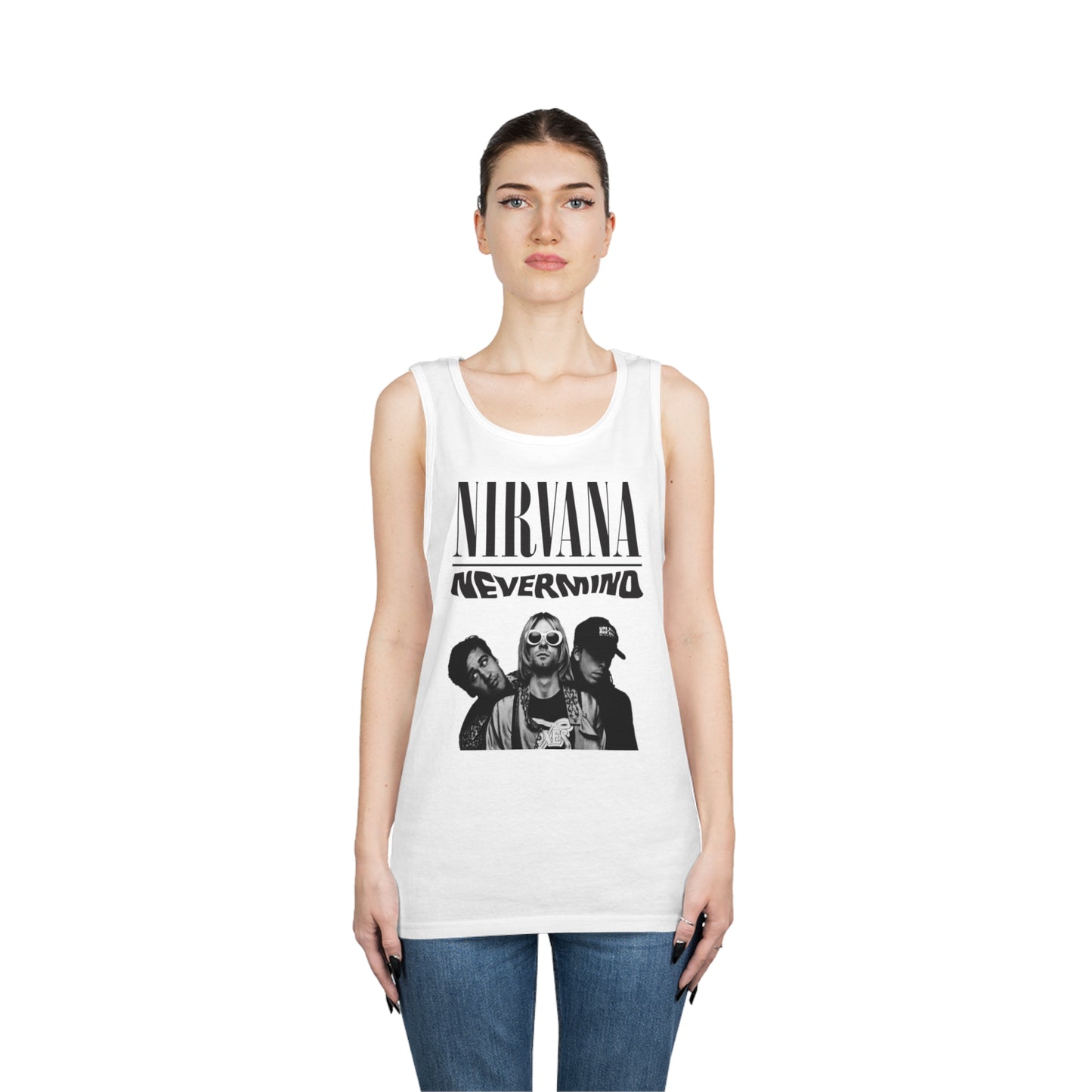 Nirvana - Unisex Heavy Cotton Tank Top