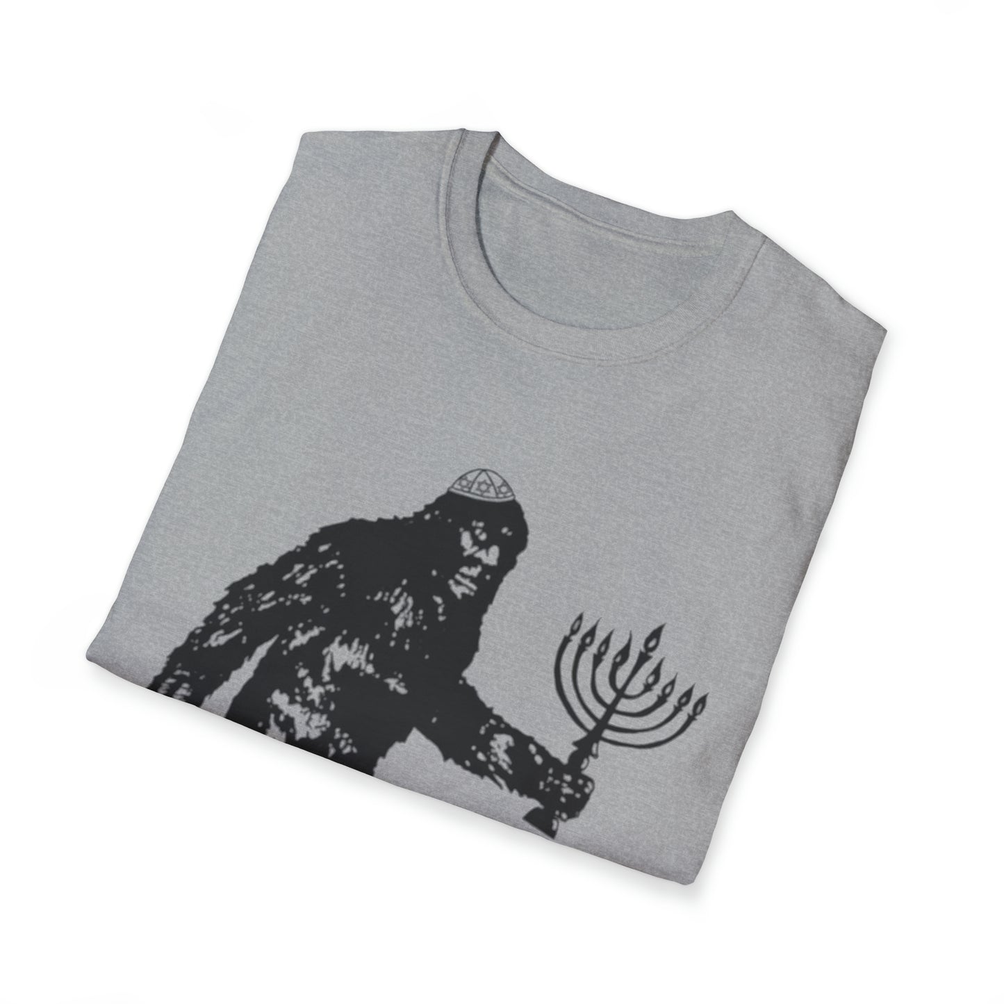 Jewish Sasquatch - Humor Softstyle T-Shirt