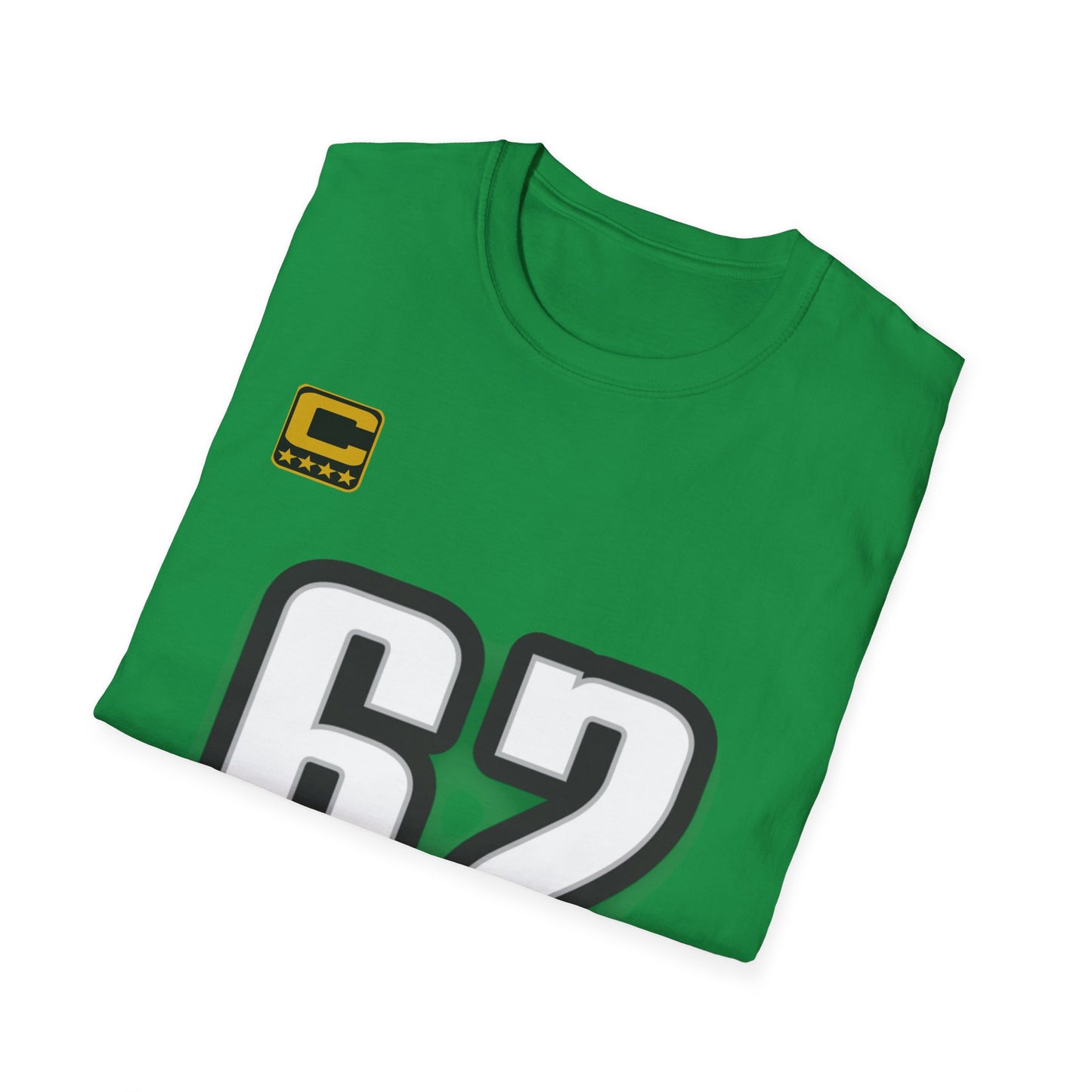 Philadelphia Eagles #62 - Kelce Tribute - Unisex Softstyle T-Shirt