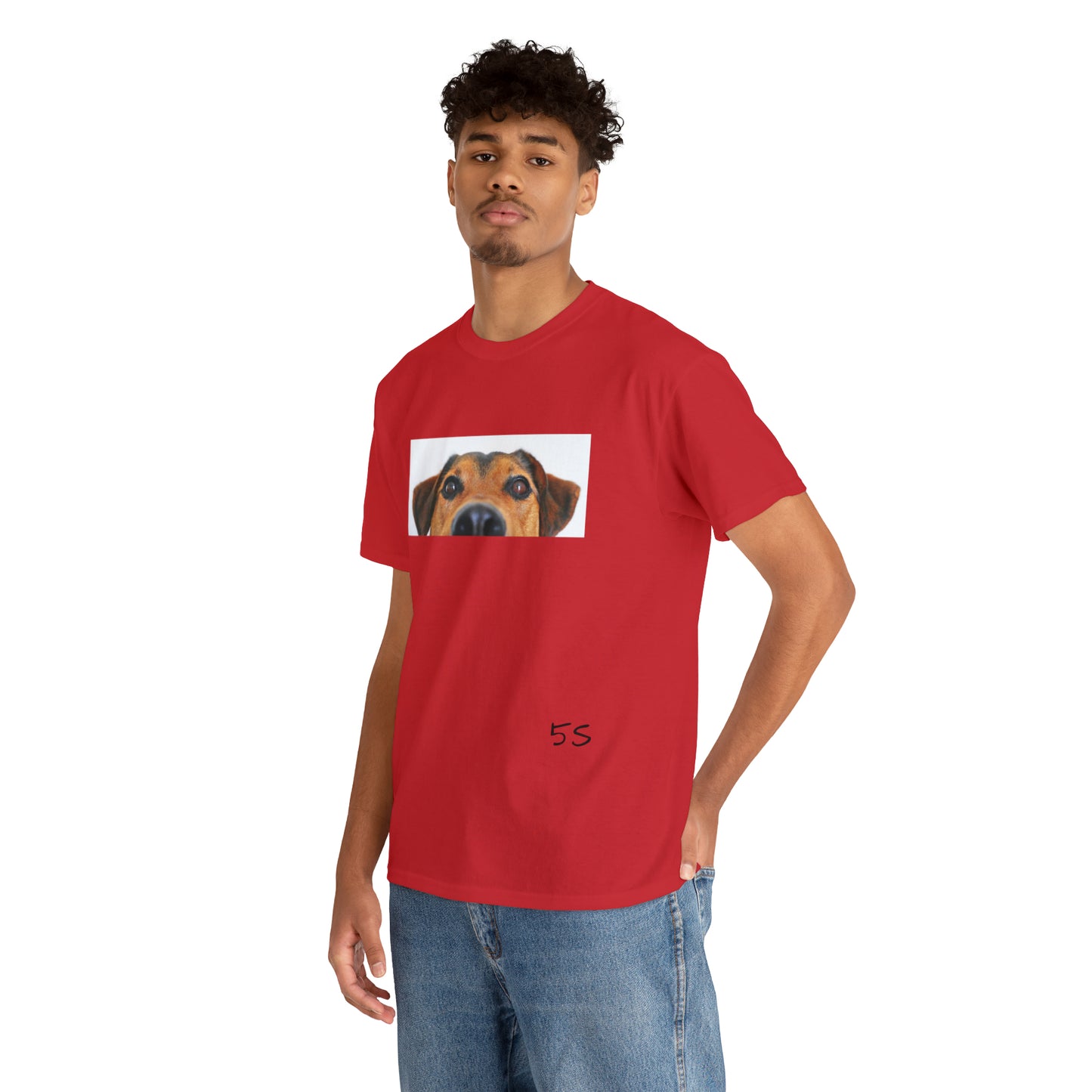 Dog Eyes Unisex Heavy Cotton Tee
