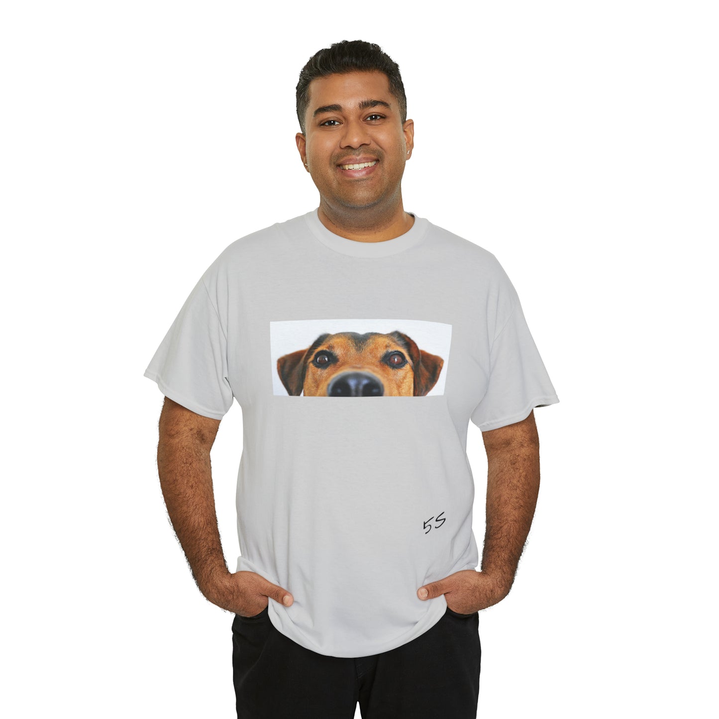 Dog Eyes Unisex Heavy Cotton Tee