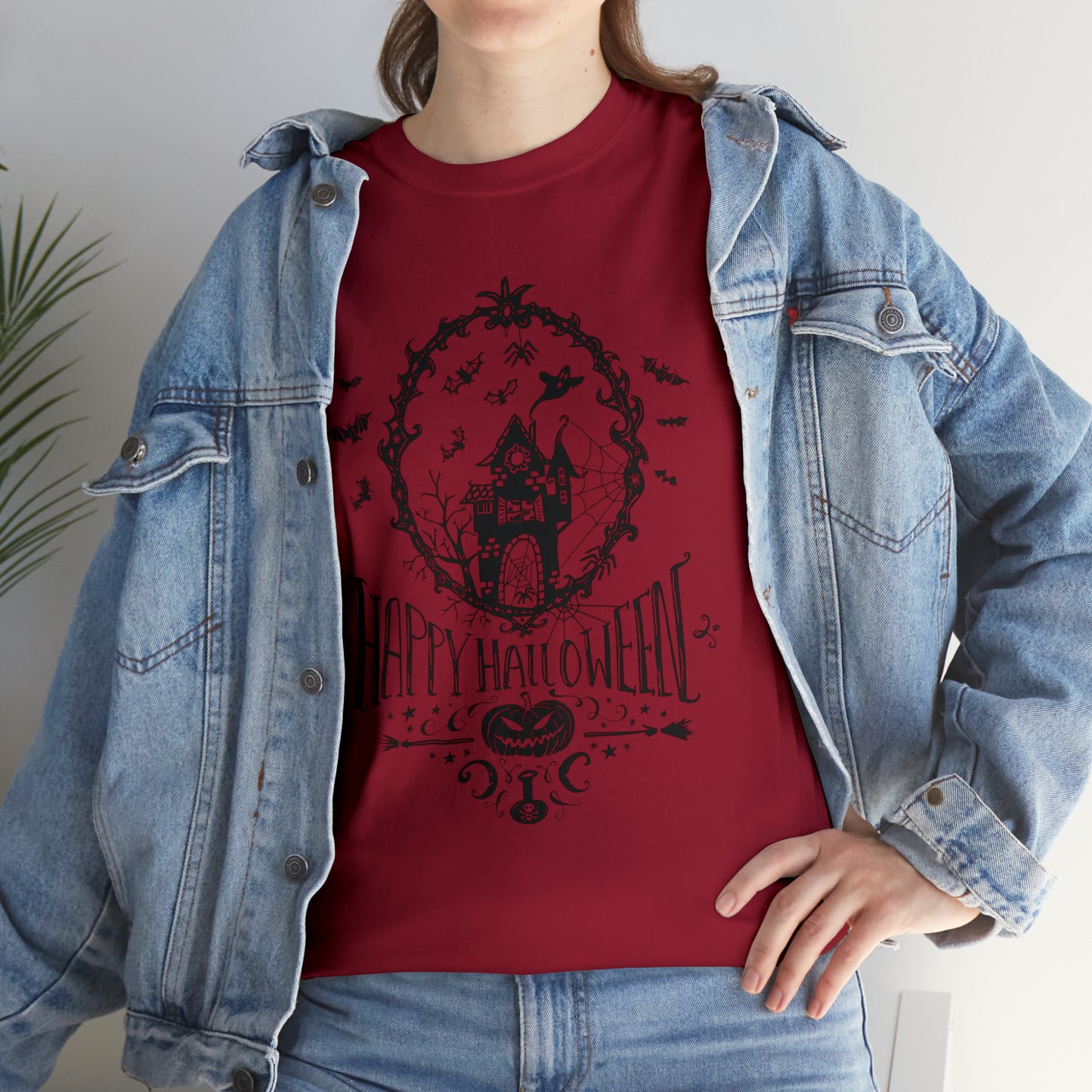 Halloween Happy Halloween - Unisex Heavy Cotton Tee