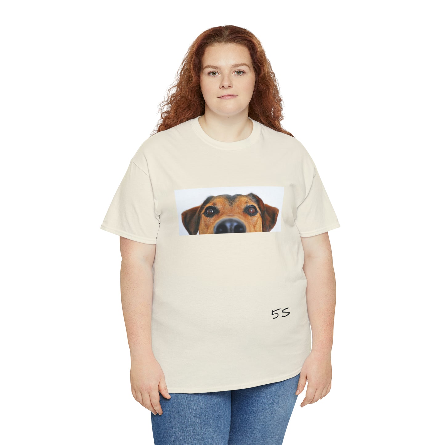 Dog Eyes Unisex Heavy Cotton Tee