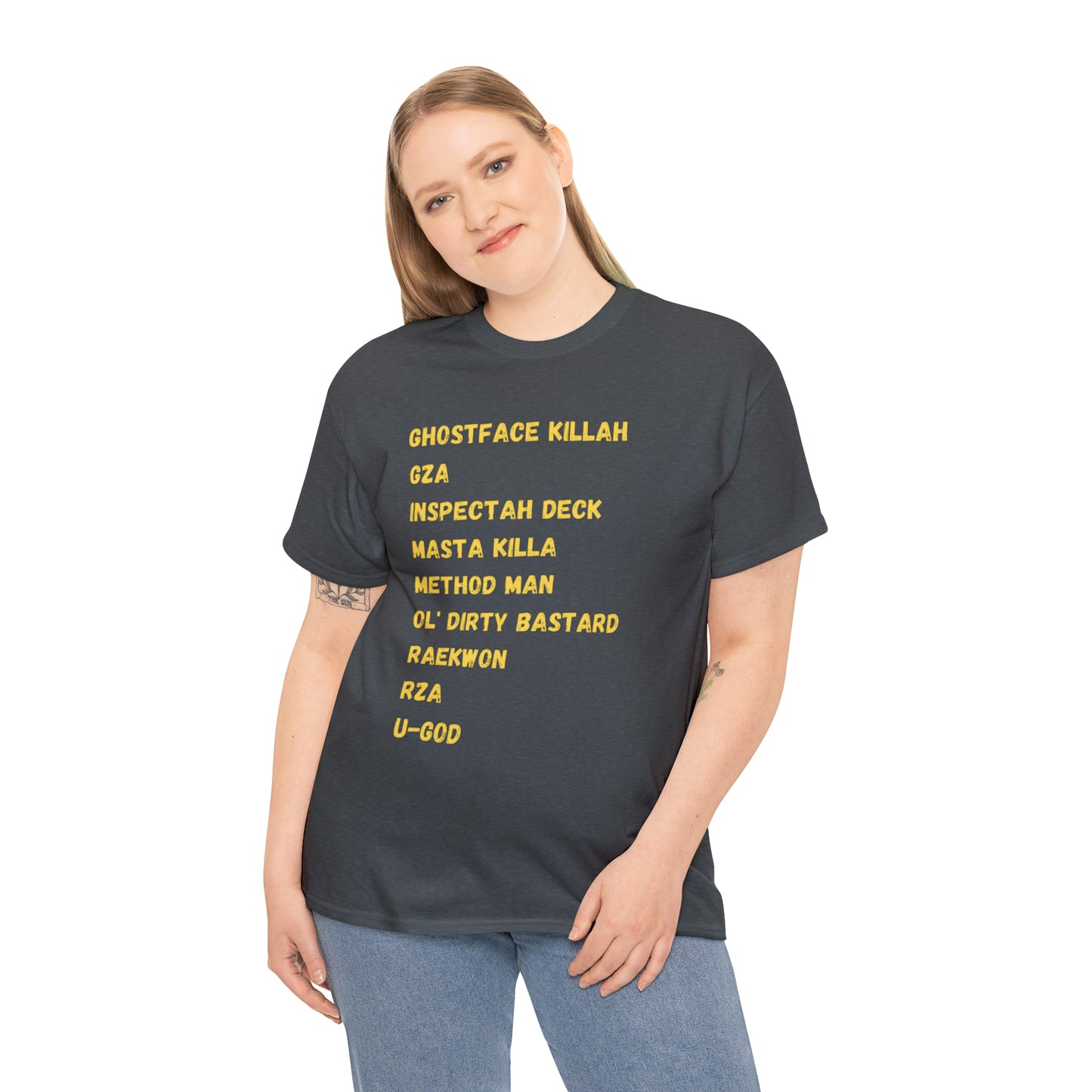Wu-Unisex Heavy Cotton Tee