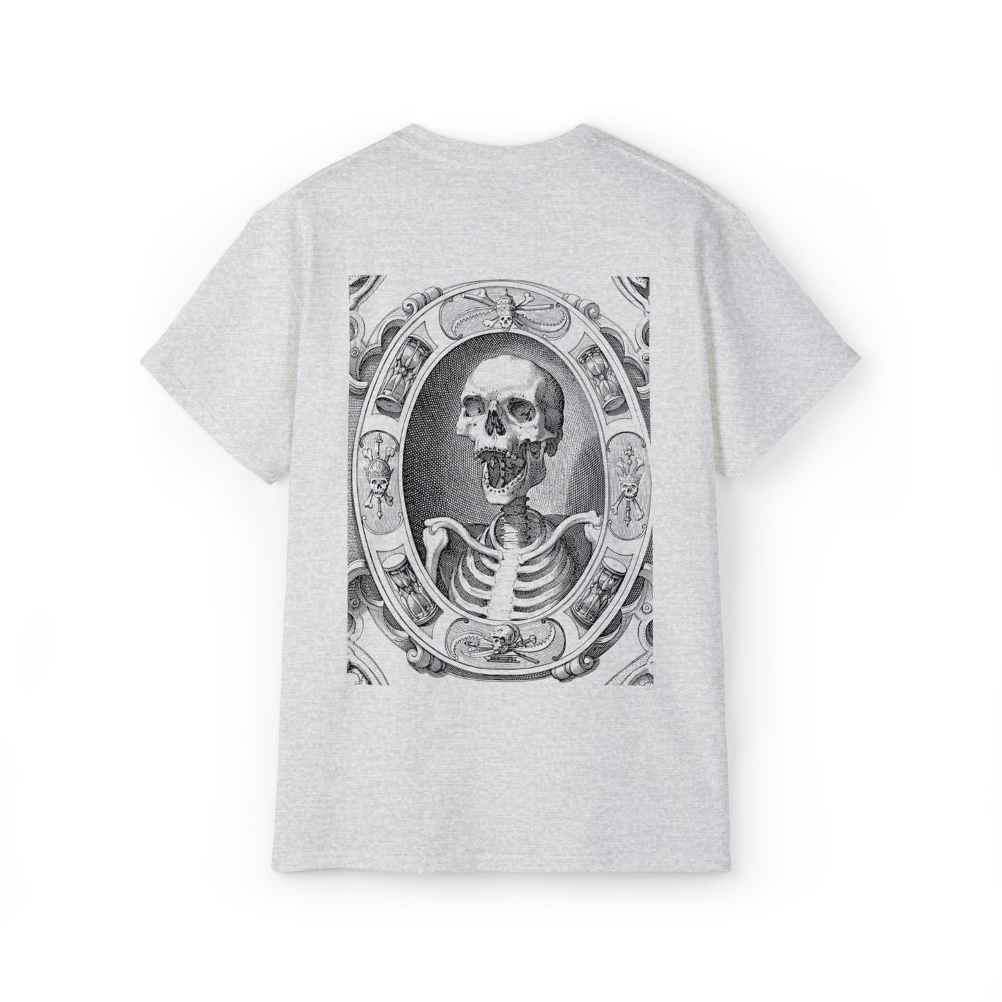 Halloween Skull Portrait - Unisex Ultra Cotton Tee