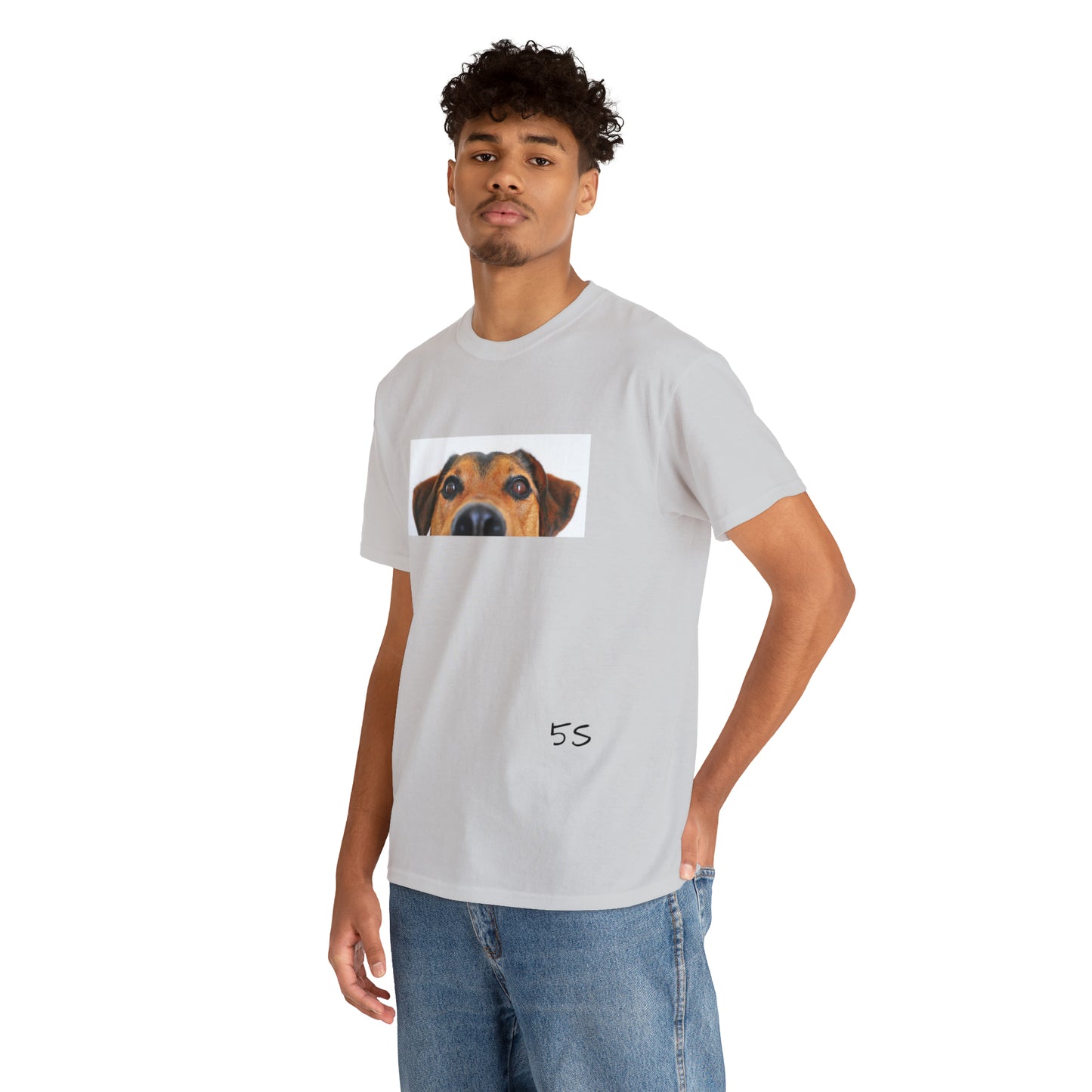 Dog Eyes Unisex Heavy Cotton Tee