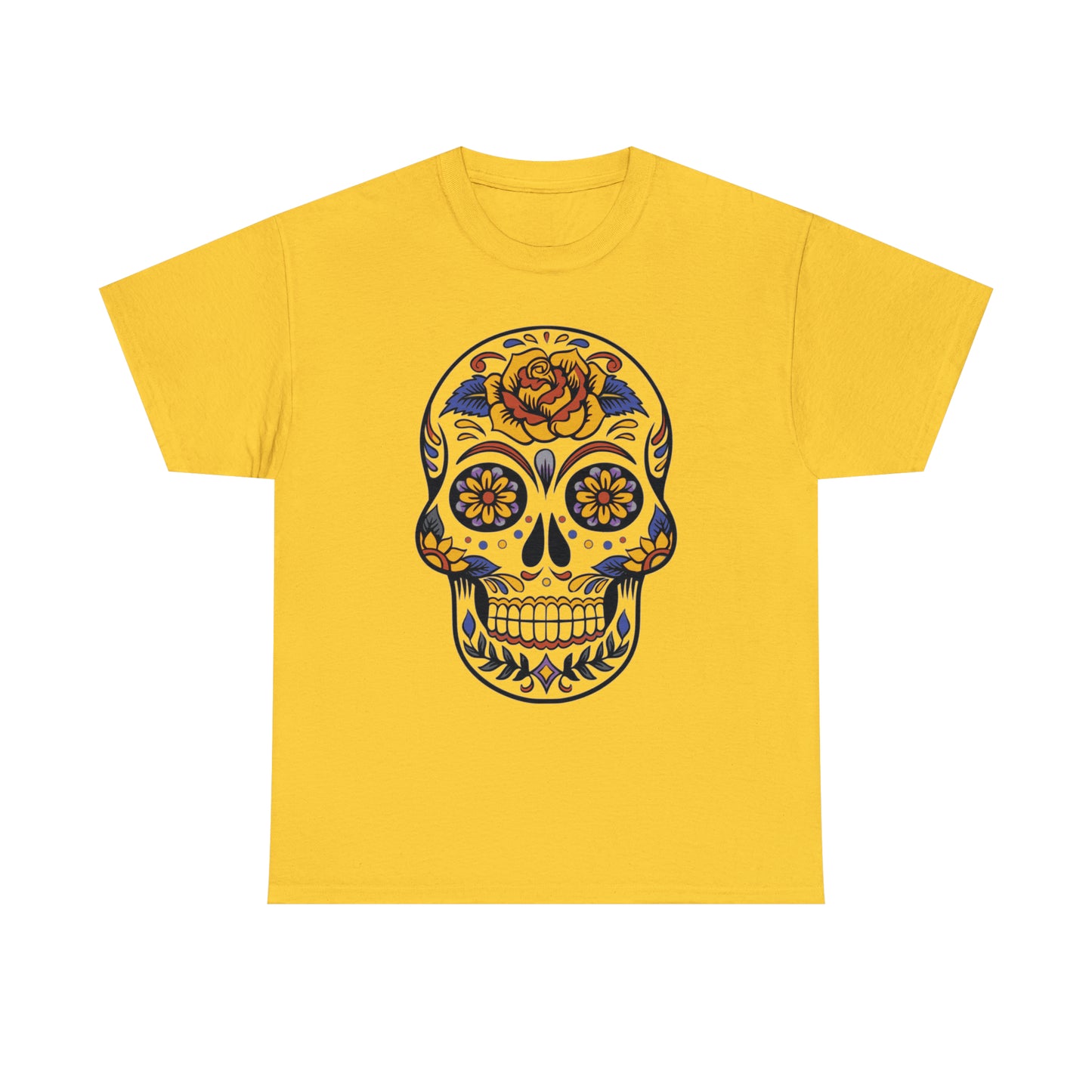 Halloween Day of the Dead 03 - Unisex Heavy Cotton Tee