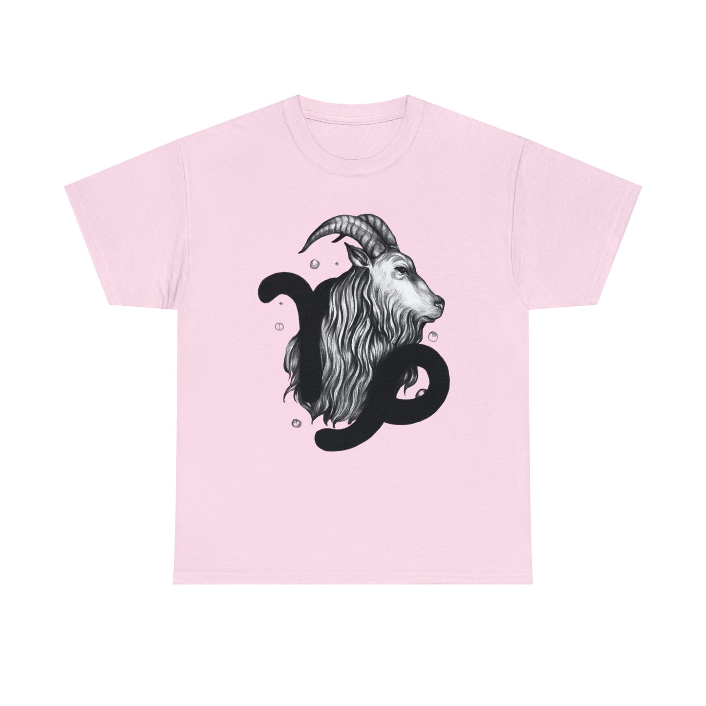 Capricorn Zodiac Sign - Unisex Heavy Cotton Tee
