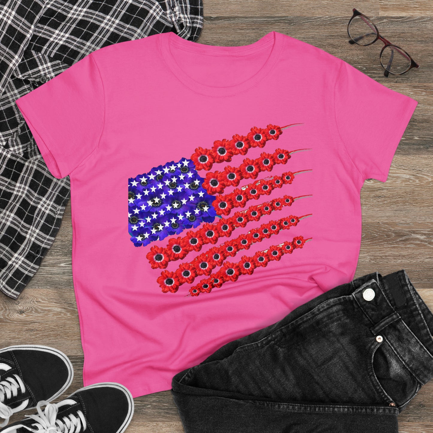 Celebrating Labor Day - Women's Midweight Cotton Tee
