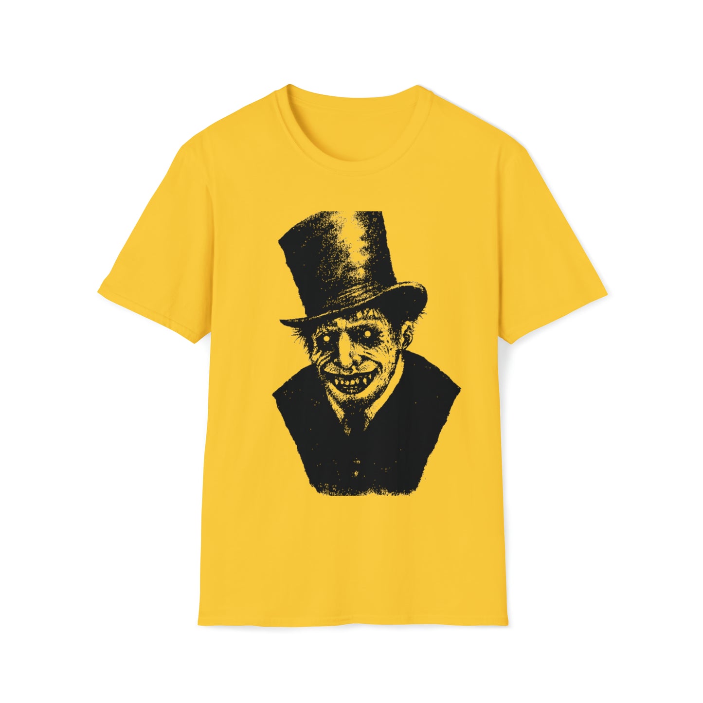 Halloween Scary Death Ghost 01 - Unisex Softstyle T-Shirt