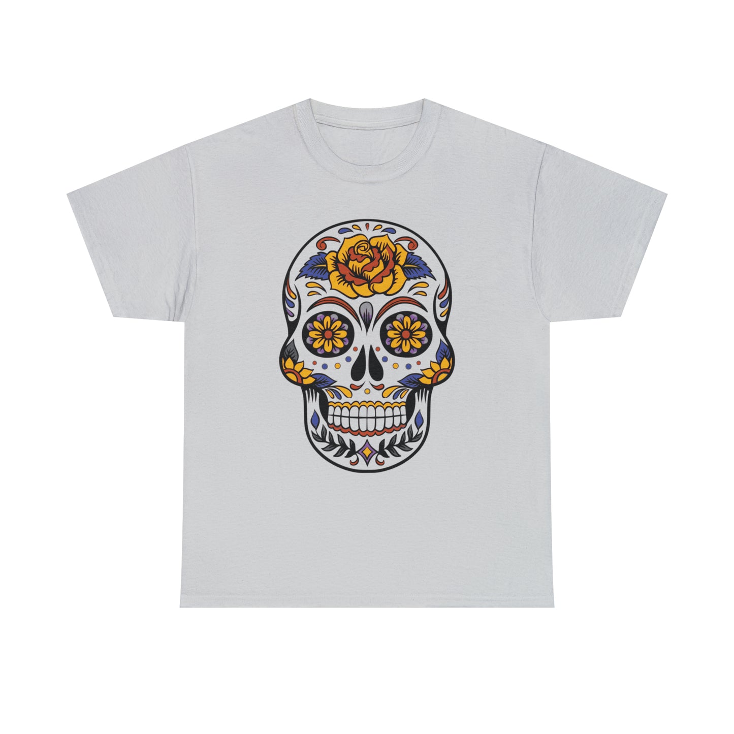 Halloween Day of the Dead 03 - Unisex Heavy Cotton Tee