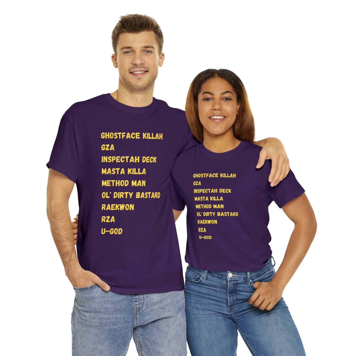 Wu-Unisex Heavy Cotton Tee