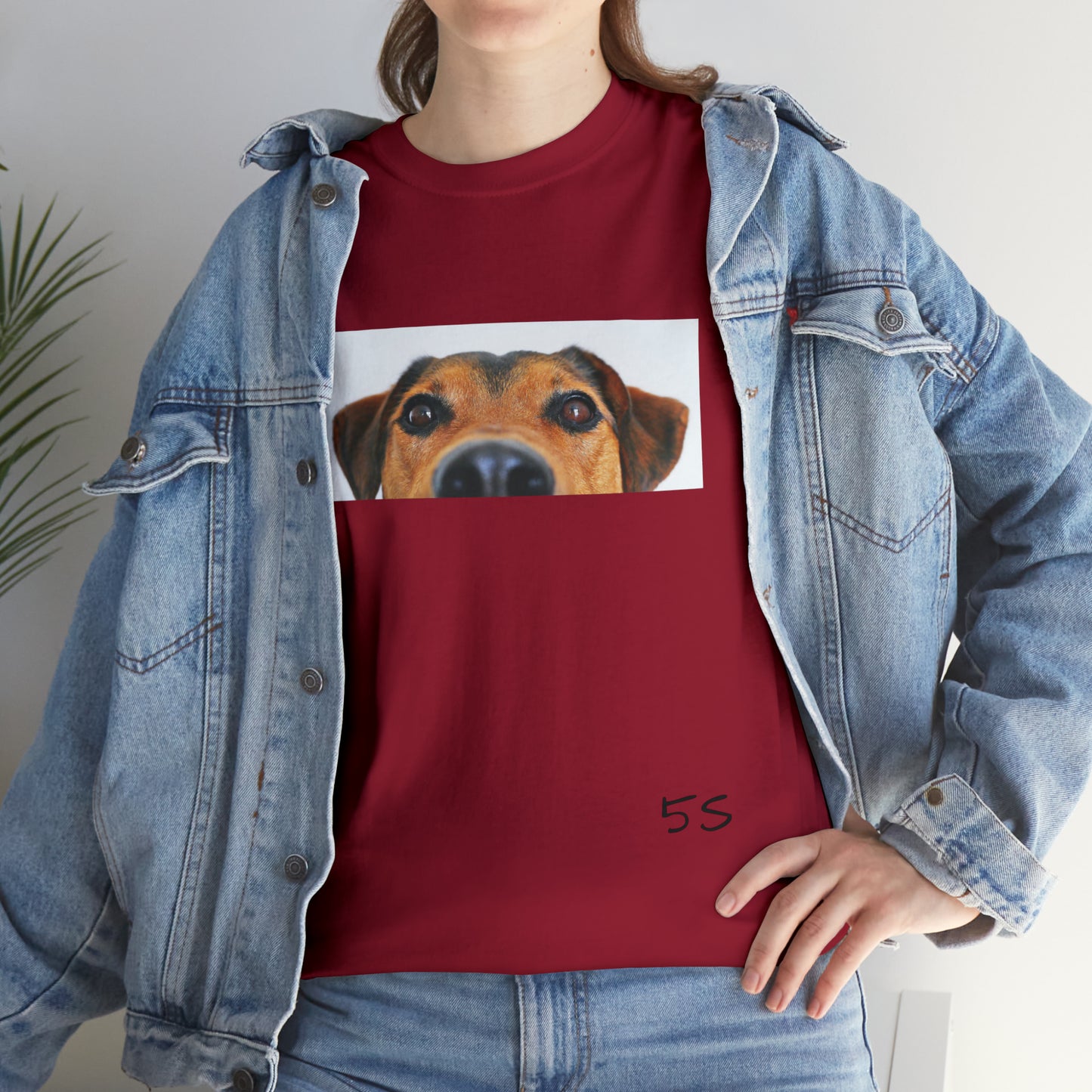 Dog Eyes Unisex Heavy Cotton Tee