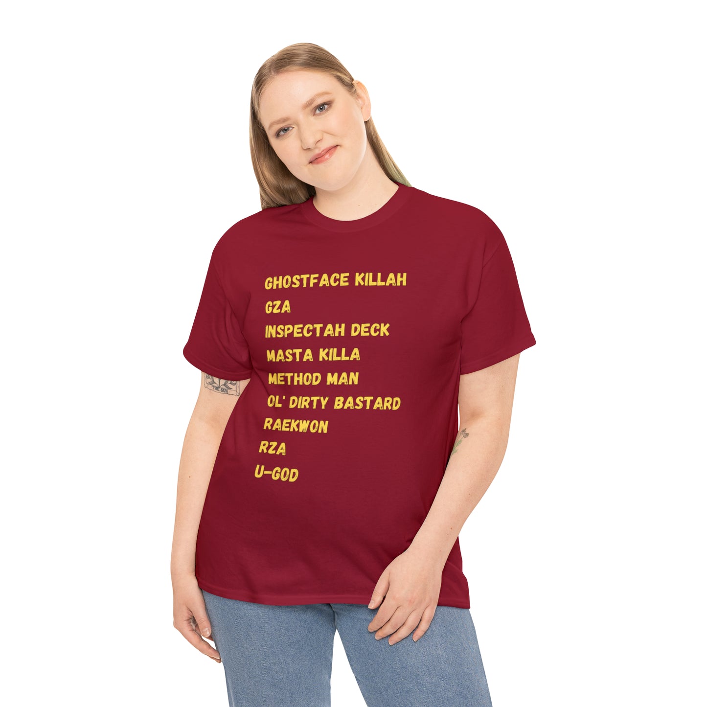 Wu-Unisex Heavy Cotton Tee