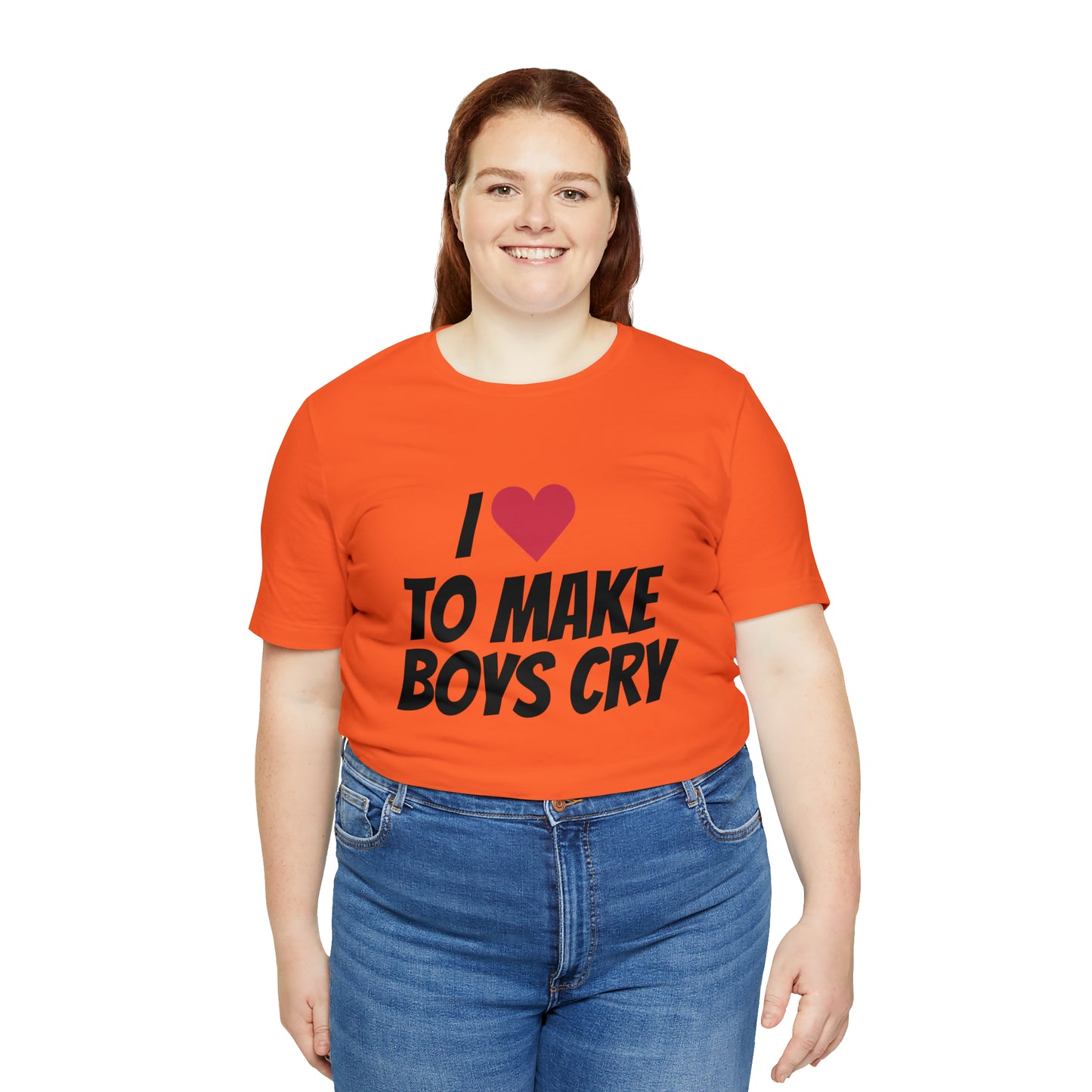 Make Boys Cry - Unisex Jersey Short Sleeve Tee