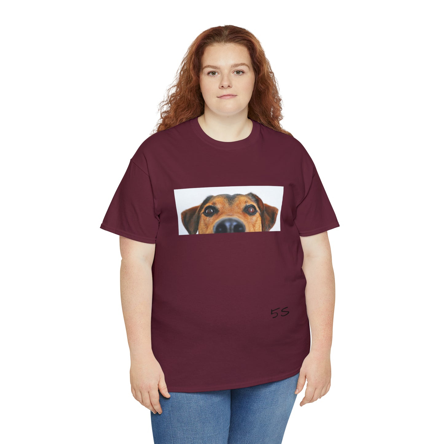 Dog Eyes Unisex Heavy Cotton Tee
