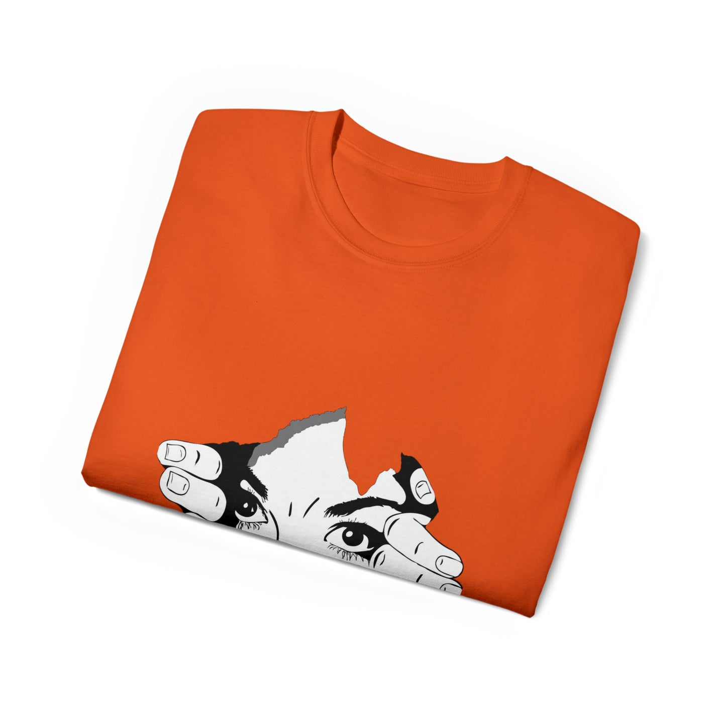 Halloween Scary Peek thru - Unisex Ultra Cotton Tee