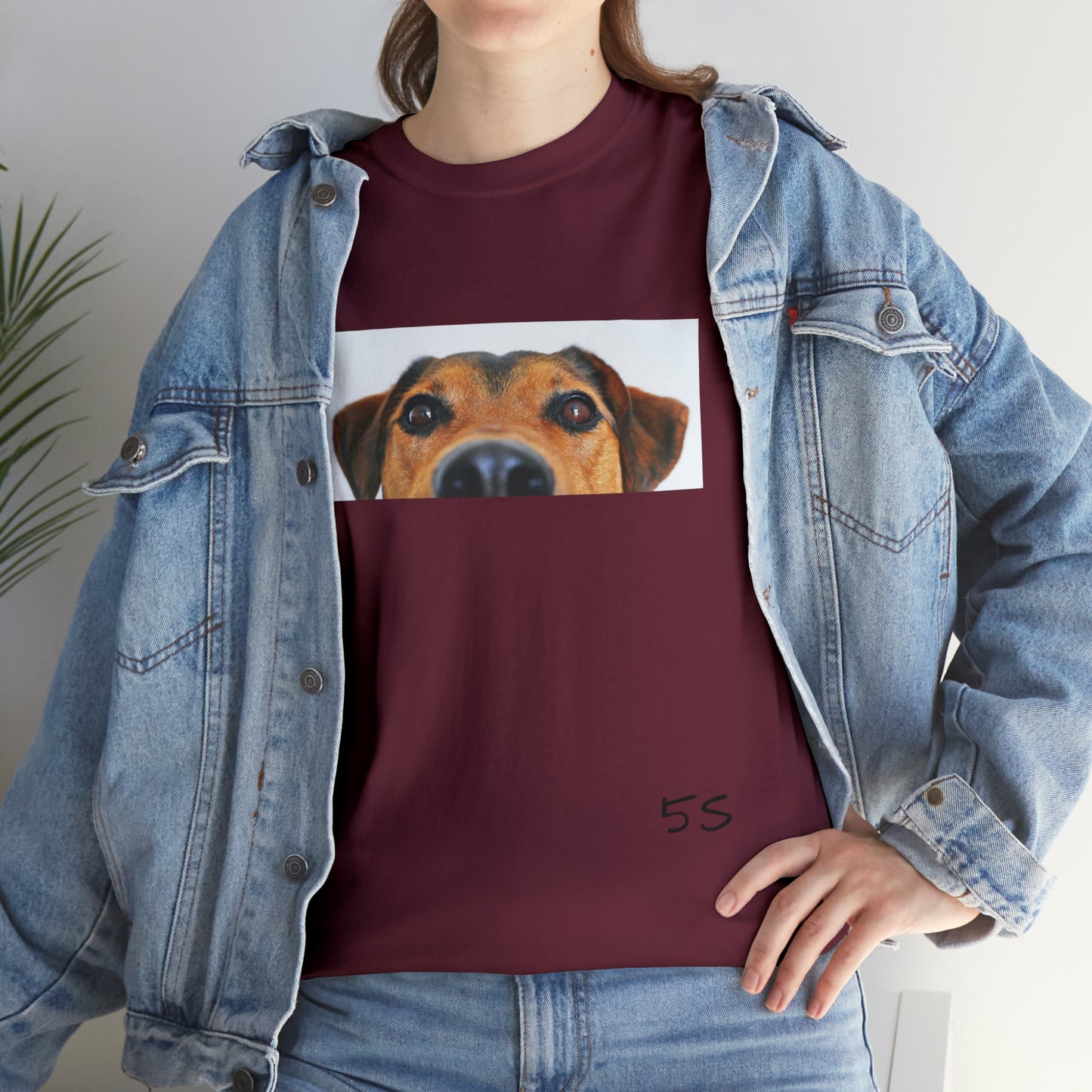 Dog Eyes Unisex Heavy Cotton Tee