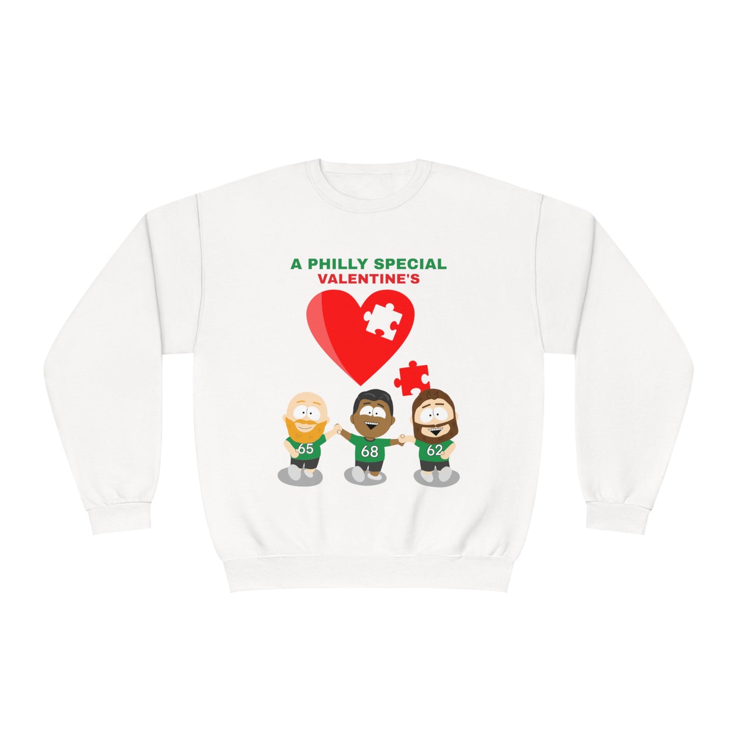 Philadelphia Eagles Valentine's Day 02 - Unisex Sweatshirt