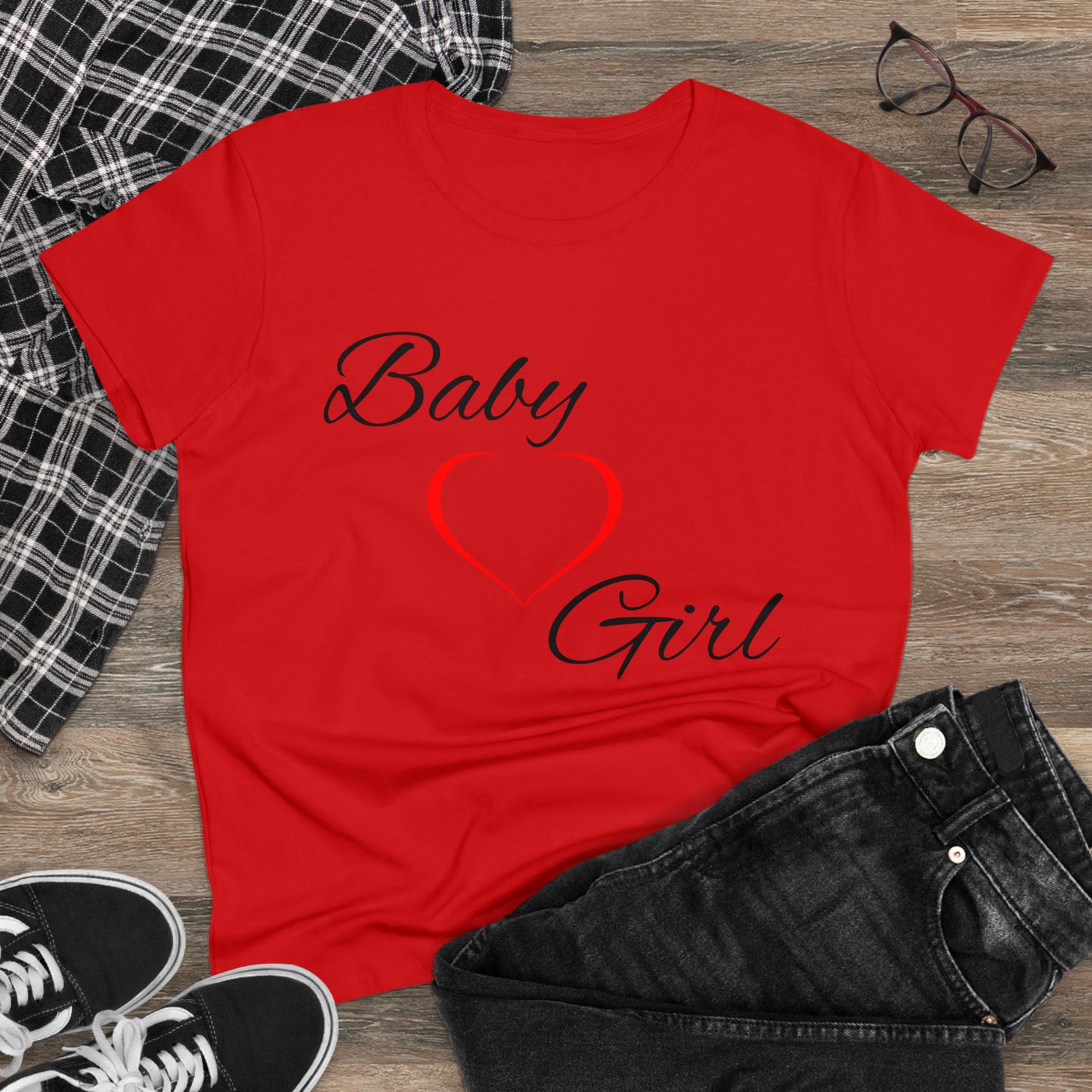 Baby Girl - Women's Midweight Cotton Tee