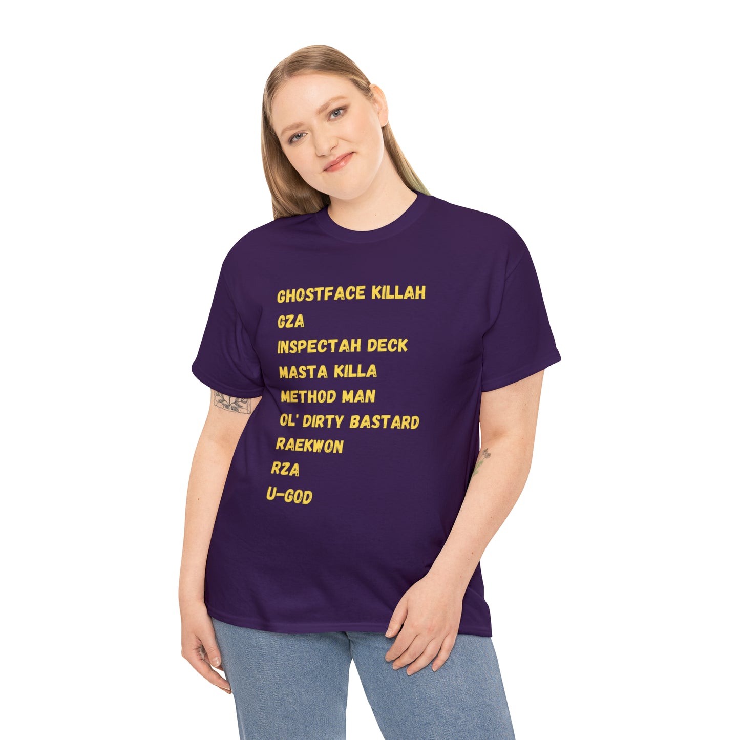 Wu-Unisex Heavy Cotton Tee