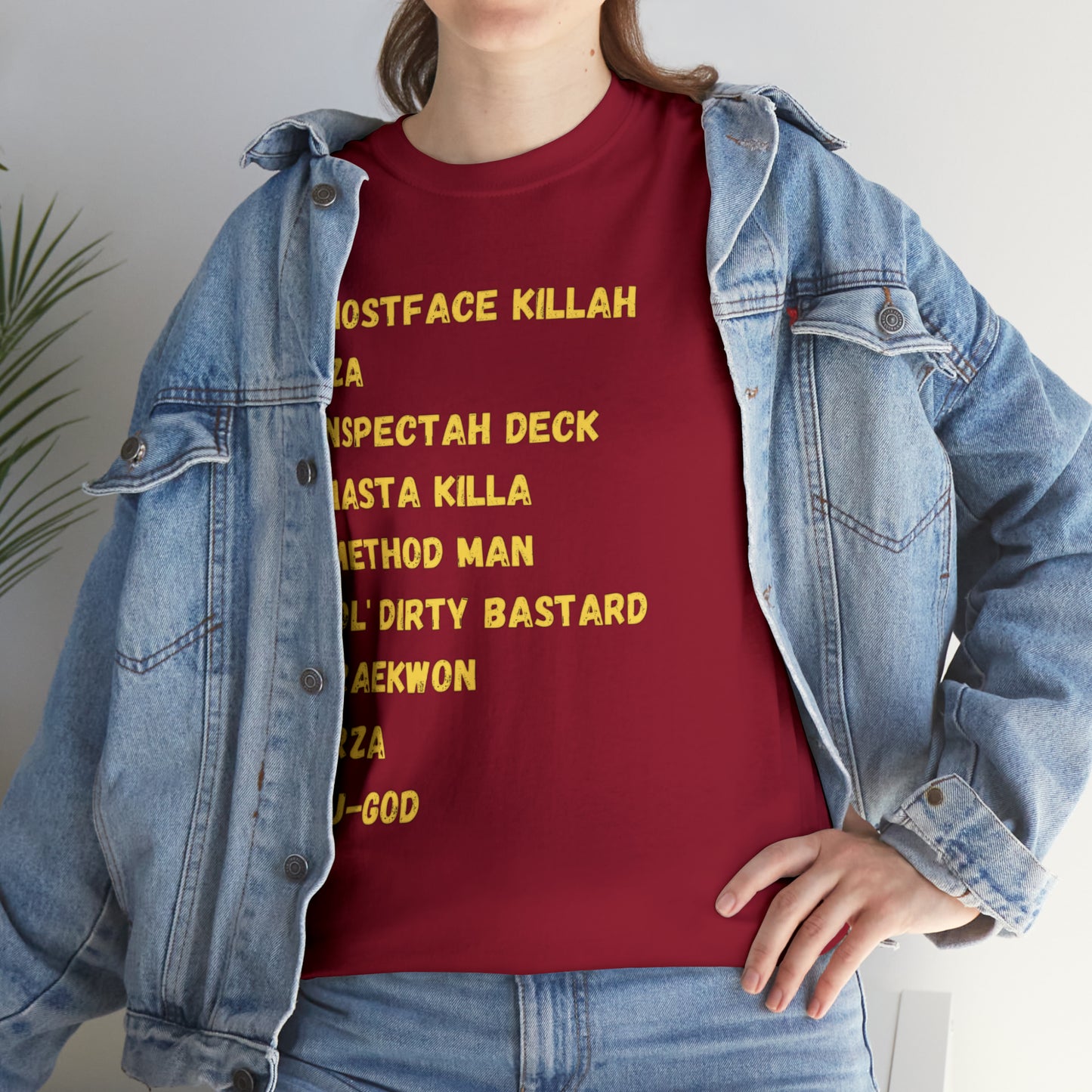 Wu-Unisex Heavy Cotton Tee