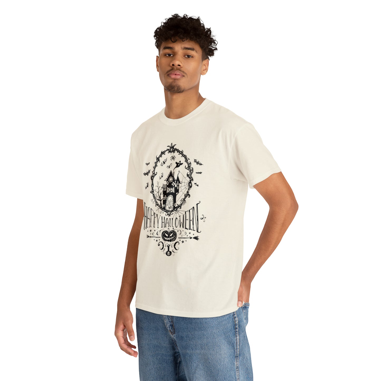 Halloween Happy Halloween - Unisex Heavy Cotton Tee