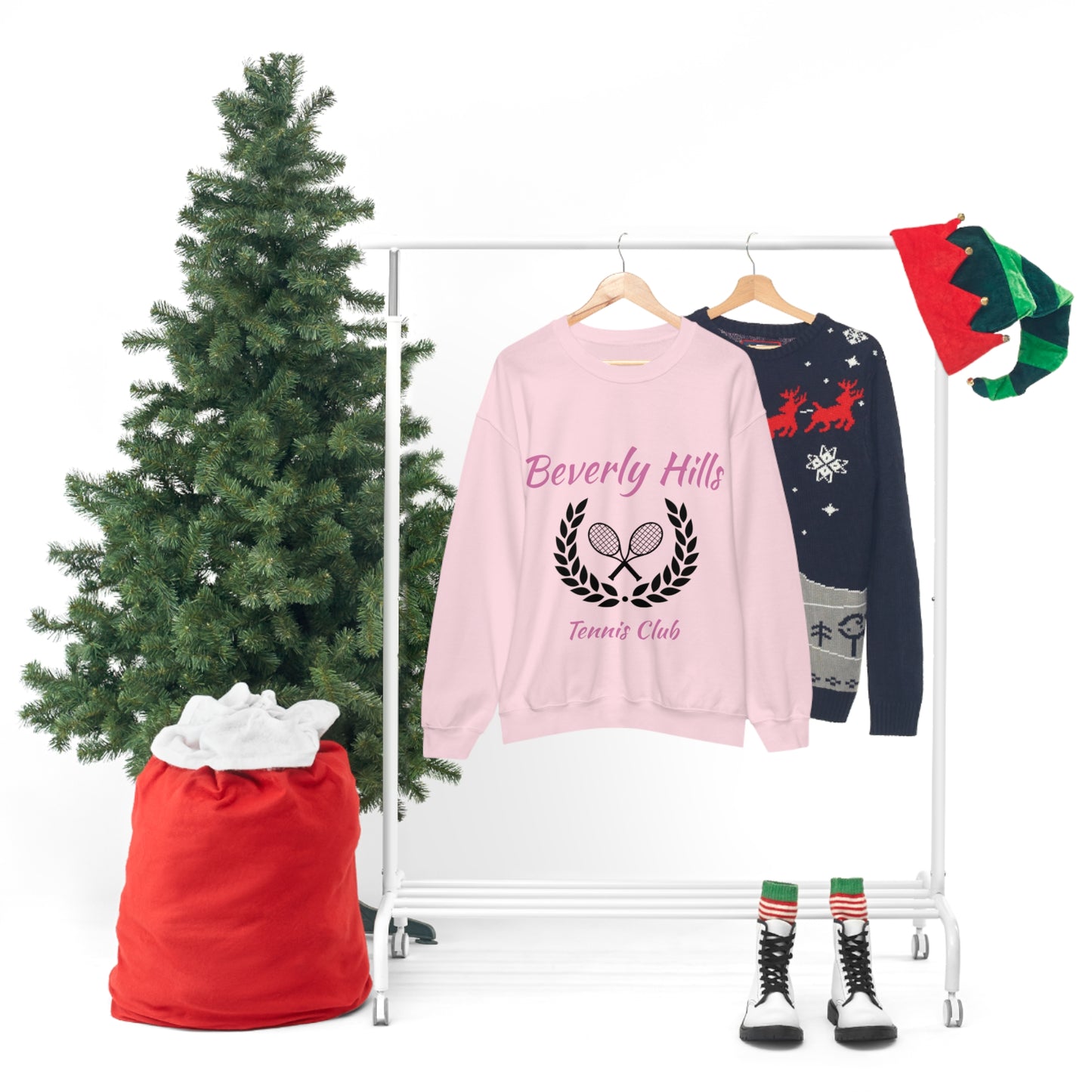 Beverly Hills Club 90210 - Heavy Crewneck Sweatshirt