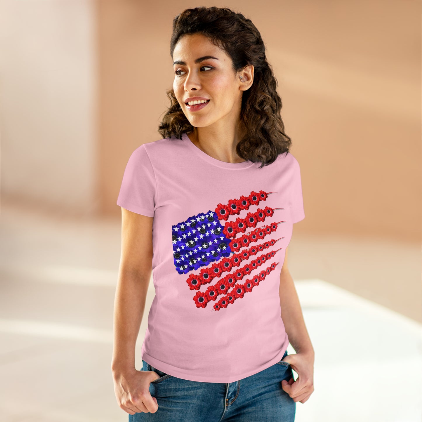 Celebrating Labor Day - Women's Midweight Cotton Tee