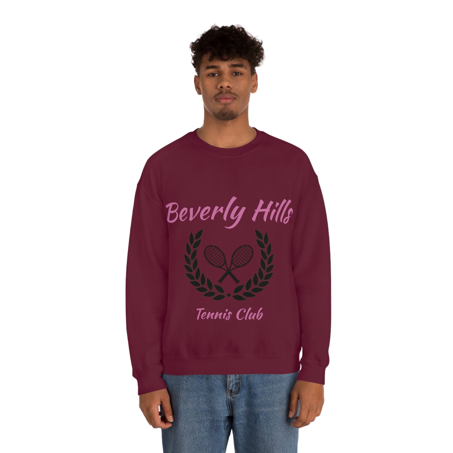 Beverly Hills Club 90210 - Heavy Crewneck Sweatshirt