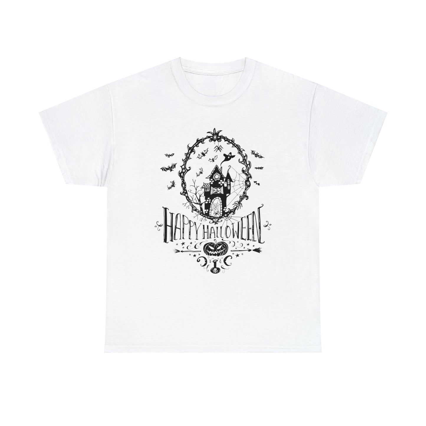 Halloween Happy Halloween - Unisex Heavy Cotton Tee