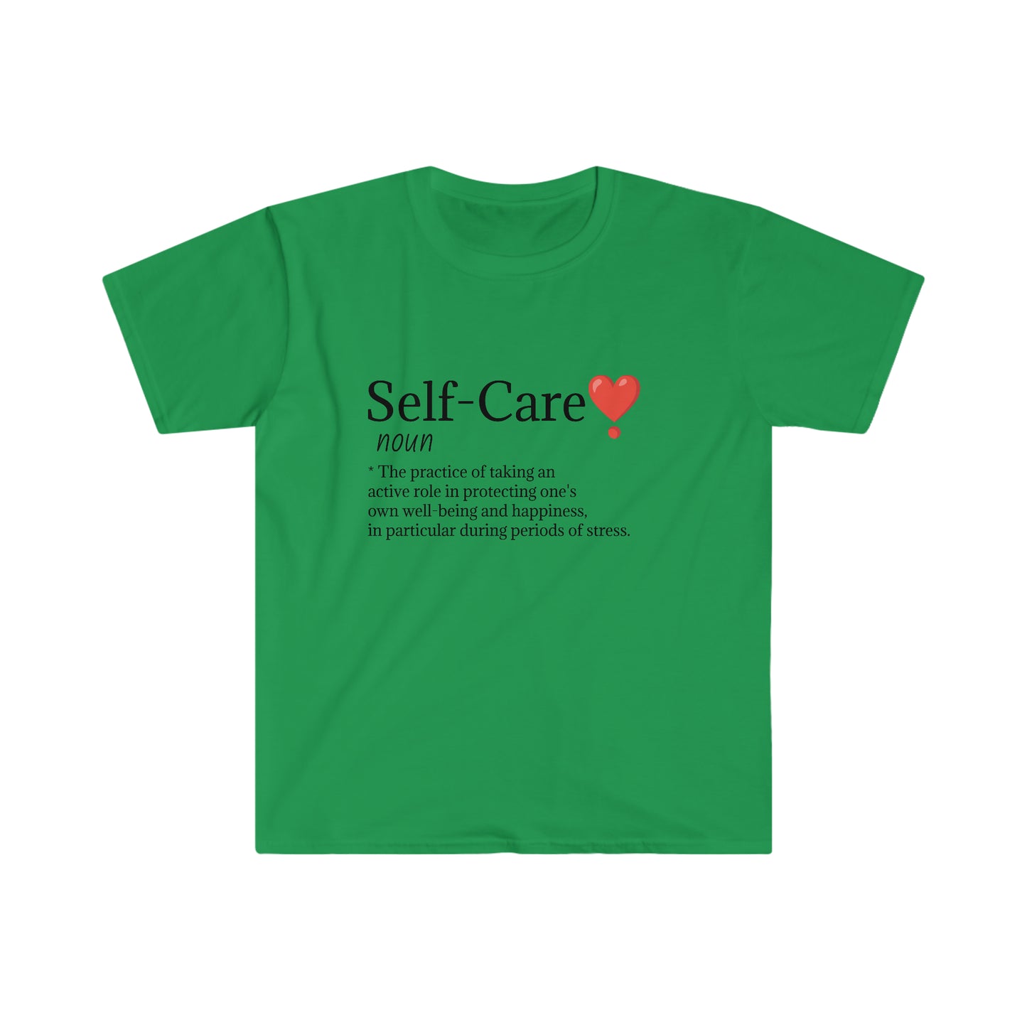 Self-Care Unisex Softstyle T-Shirt