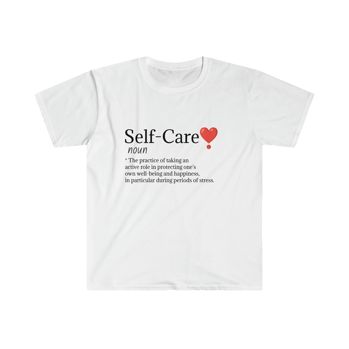 Self-Care Unisex Softstyle T-Shirt