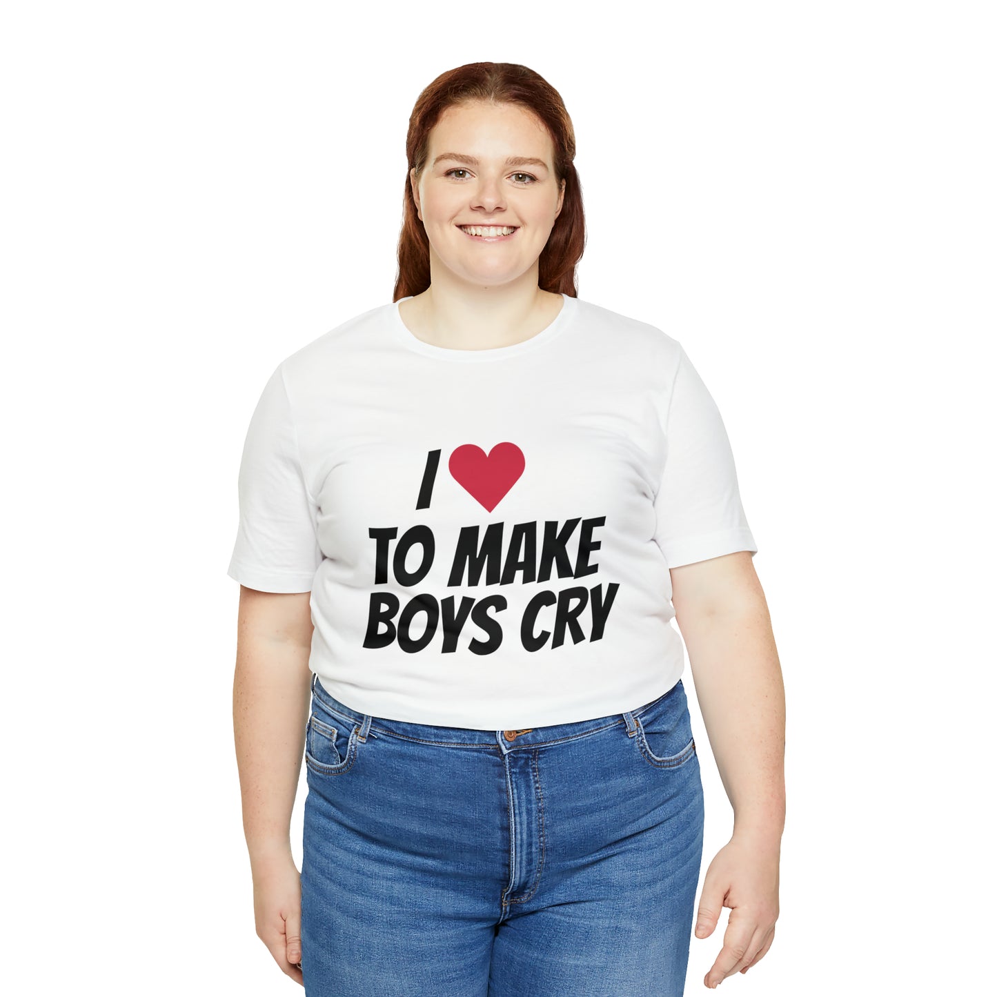Make Boys Cry - Unisex Jersey Short Sleeve Tee