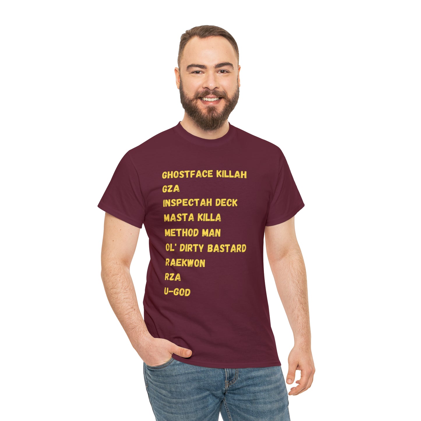 Wu-Unisex Heavy Cotton Tee