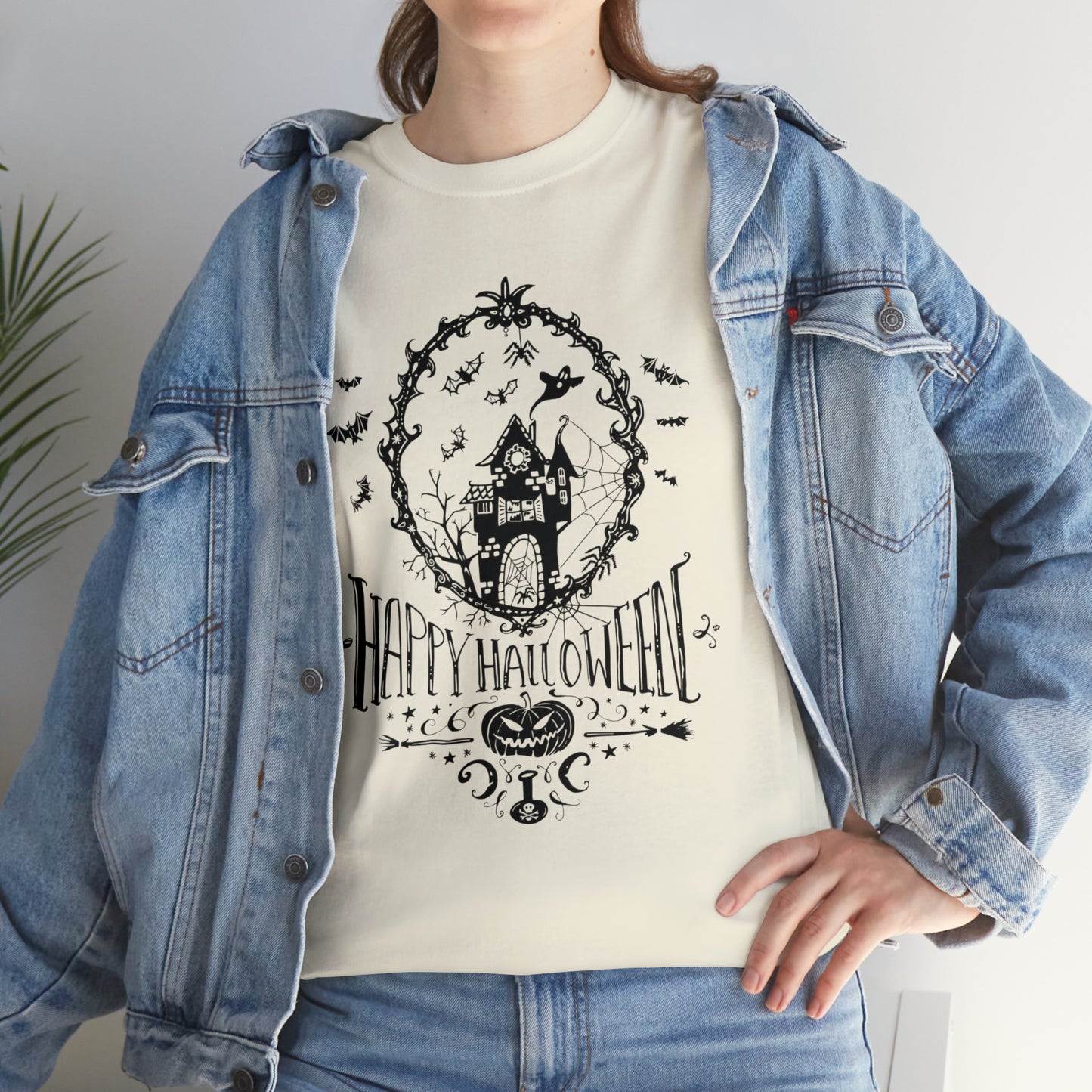 Halloween Happy Halloween - Unisex Heavy Cotton Tee