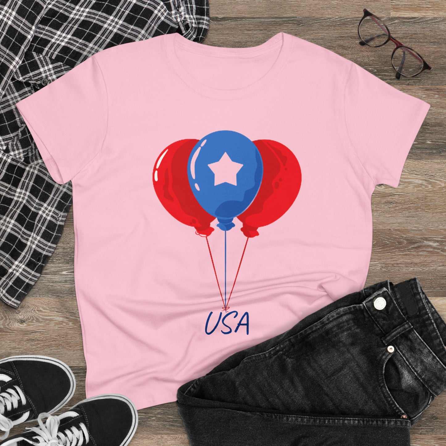 Celebrating Labor Day #2 - Women's Midweight Cotton Tee