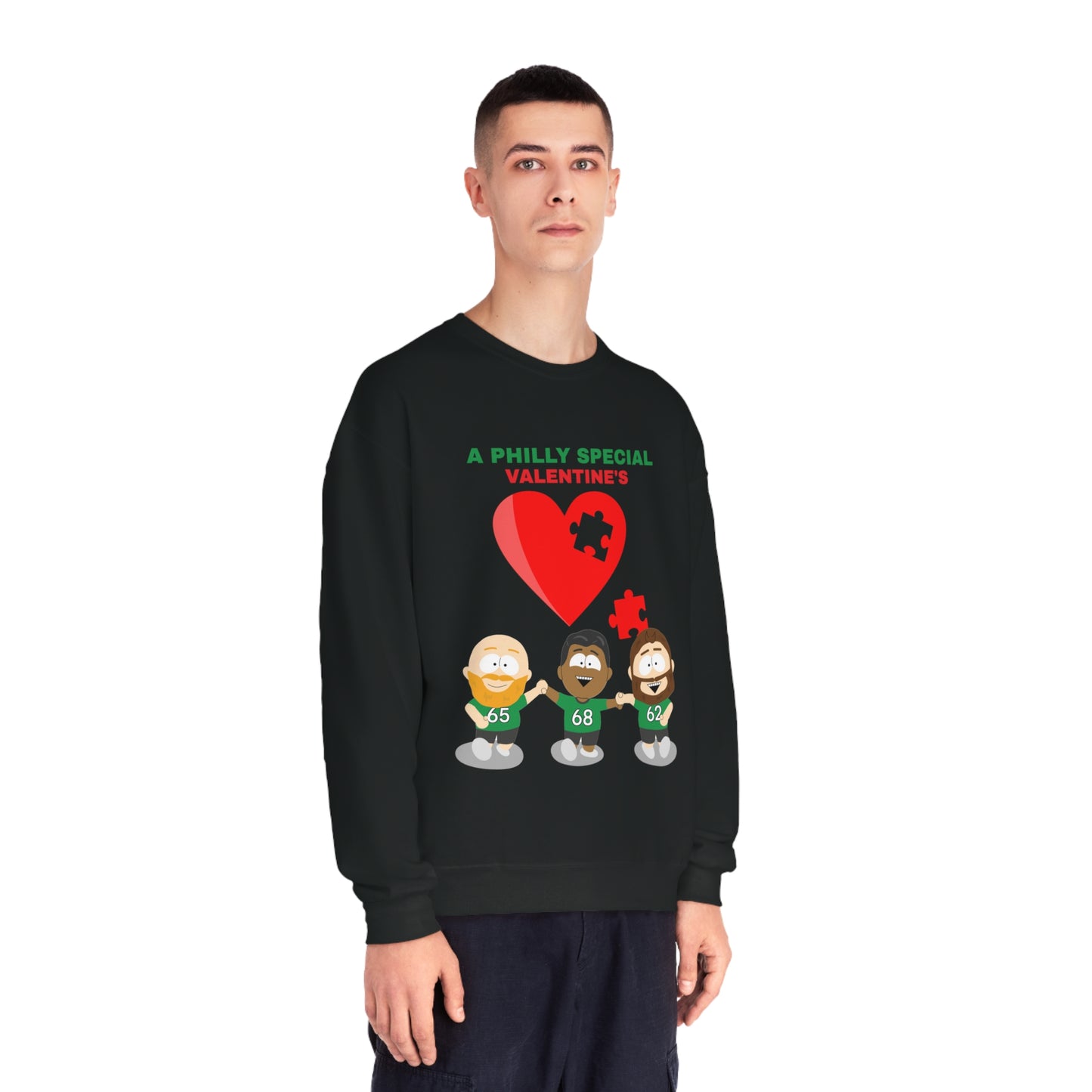 Philadelphia Eagles Valentine's Day 02 - Unisex Sweatshirt