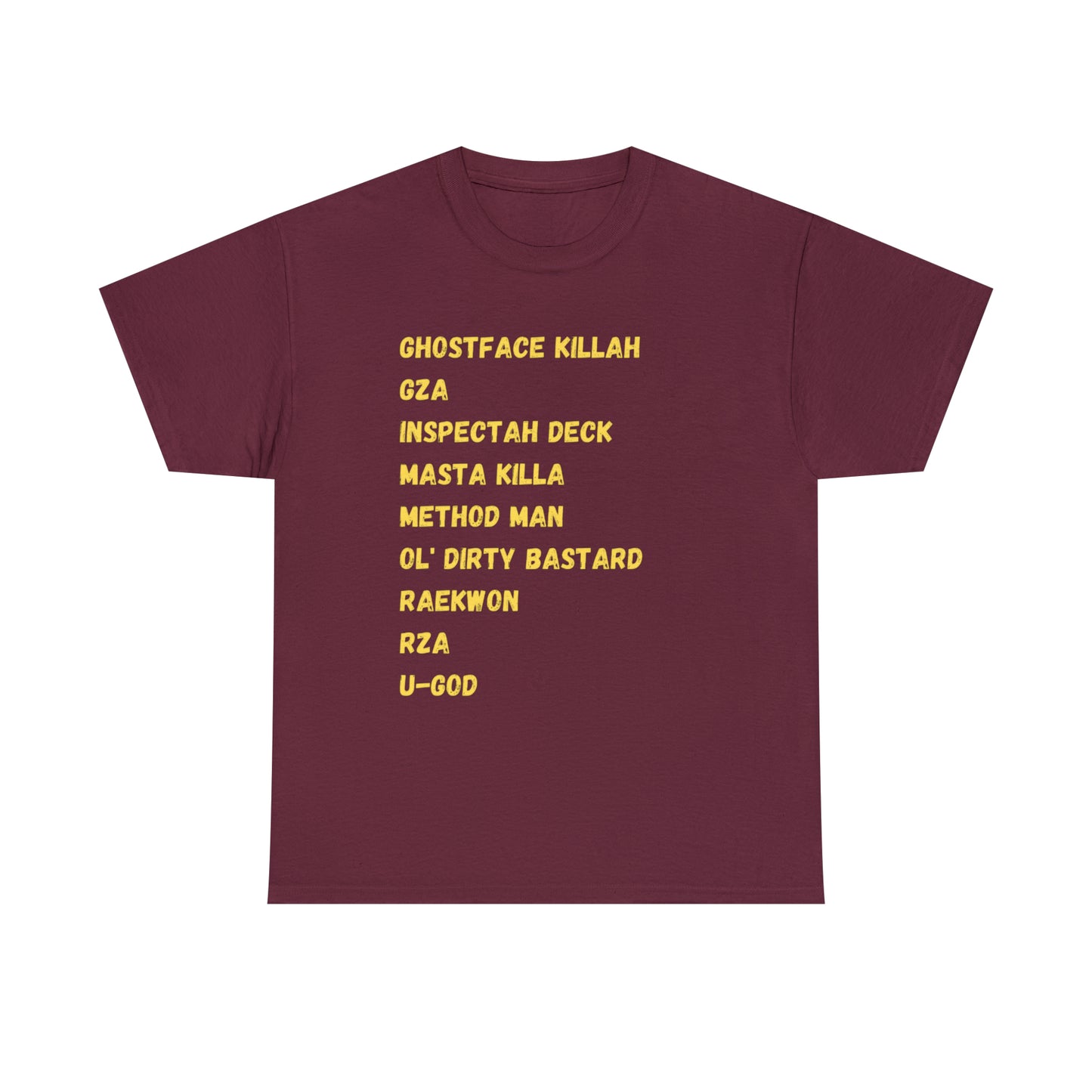 Wu-Unisex Heavy Cotton Tee