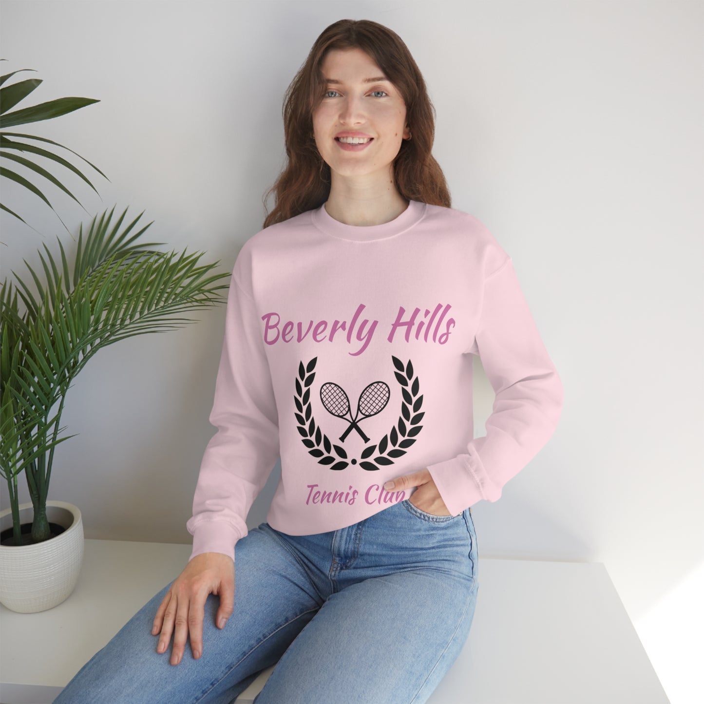 Beverly Hills Club 90210 - Heavy Crewneck Sweatshirt