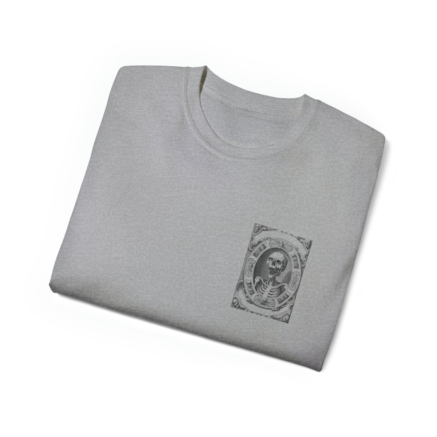 Halloween Skull Portrait - Unisex Ultra Cotton Tee