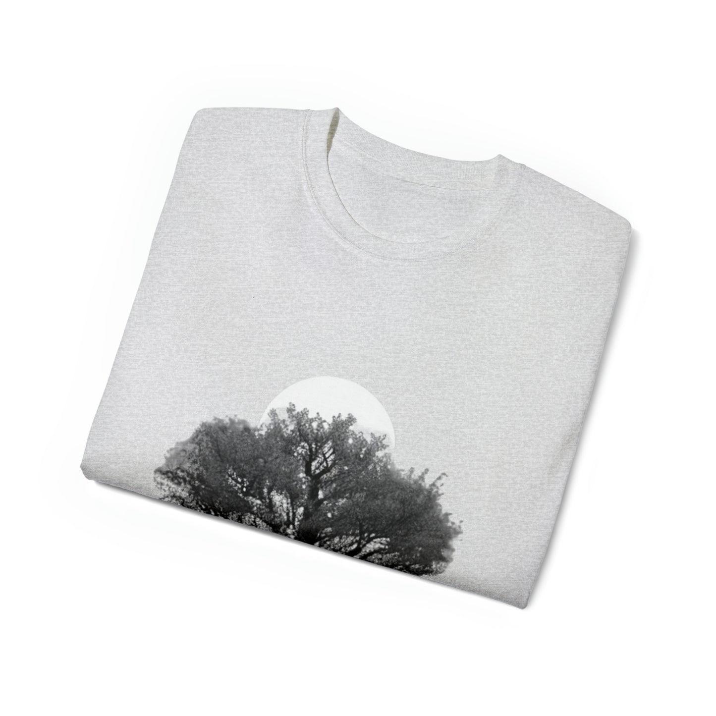 Halloween Scary Tree and Moon - Unisex Ultra Cotton Tee