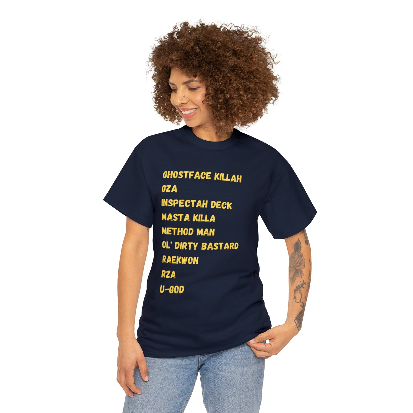 Wu-Unisex Heavy Cotton Tee