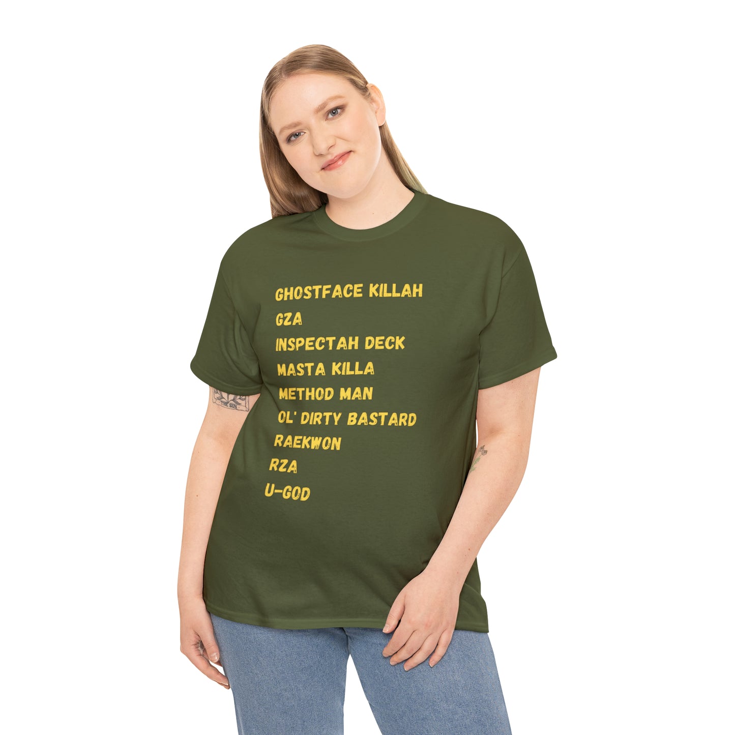 Wu-Unisex Heavy Cotton Tee