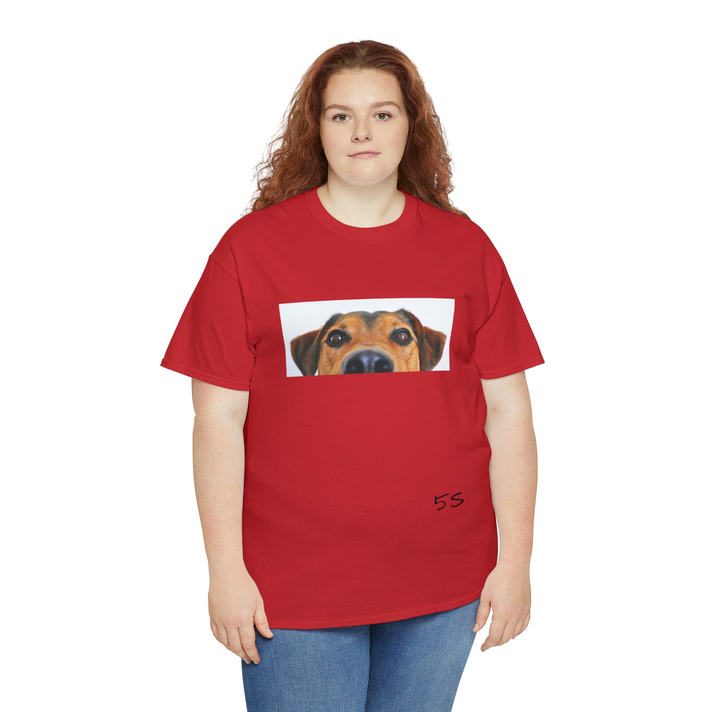 Dog Eyes Unisex Heavy Cotton Tee