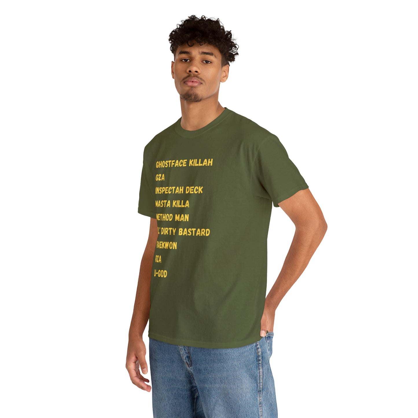 Wu-Unisex Heavy Cotton Tee